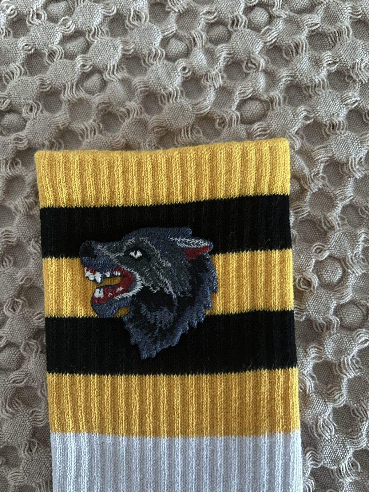 Gucci Gucci wolf socks size S Size 46 - 3 Thumbnail