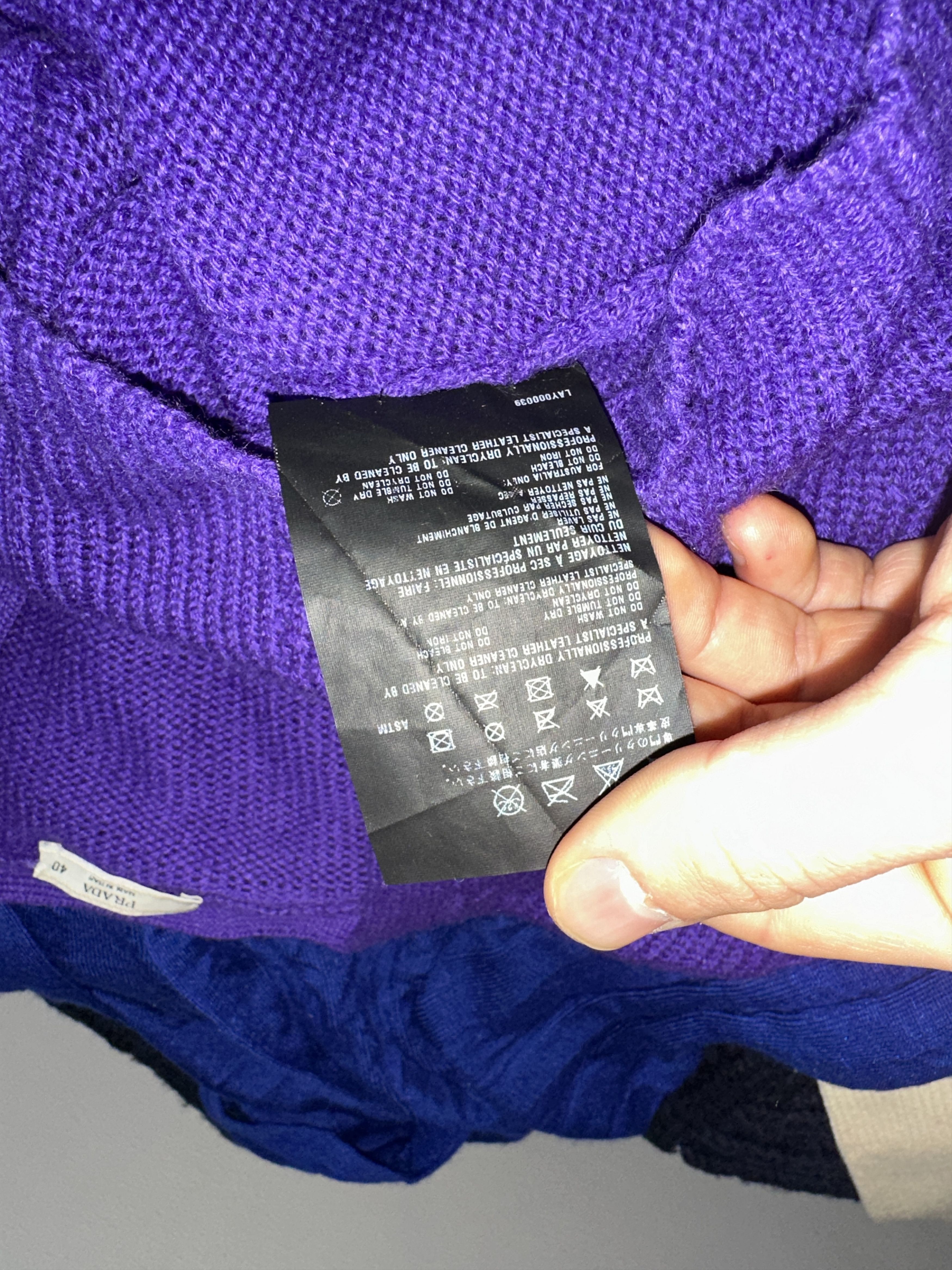 Prada Prada Cashmere V-Neck Button Cardigan Elbow Patches IT40 Size S / US 4 / IT 40 - 13 Thumbnail