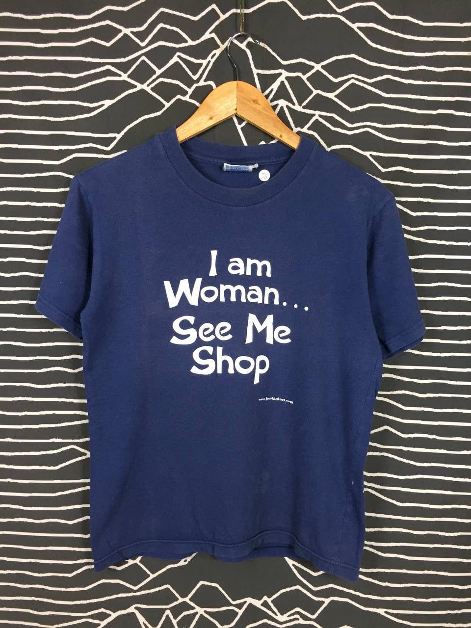 Hanes × Vintage Vtg Y2K I Am Women.. See Me Shop Funny Sarcastic Tee Size US S / EU 44-46 / 1 - 2 Thumbnail