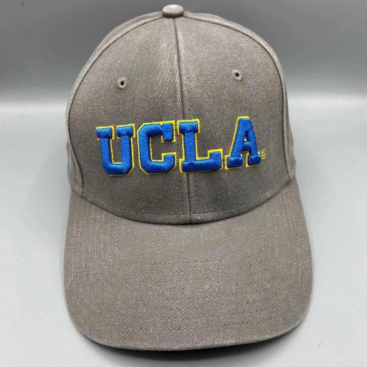 The Game Vintage UCLA Bruins Hat Men Gray NCAA Strap Back Cap Cotton Size ONE SIZE - 1 Thumbnail
