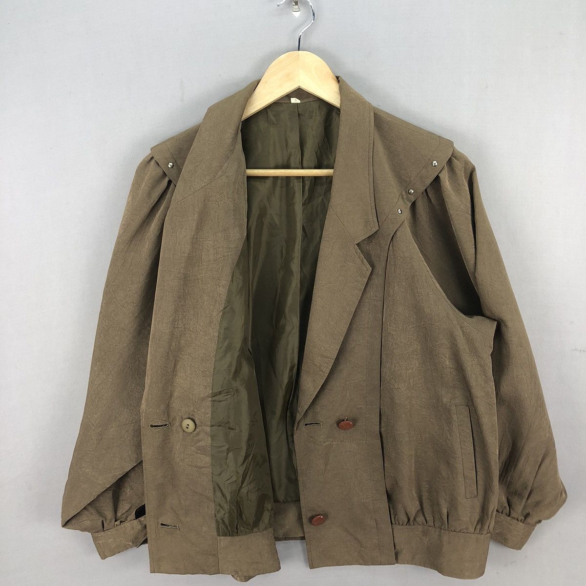Japanese Brand Vintage Japanese Brand Double Breasted Coat Light Jacket Size US M / EU 48-50 / 2 - 5 Thumbnail