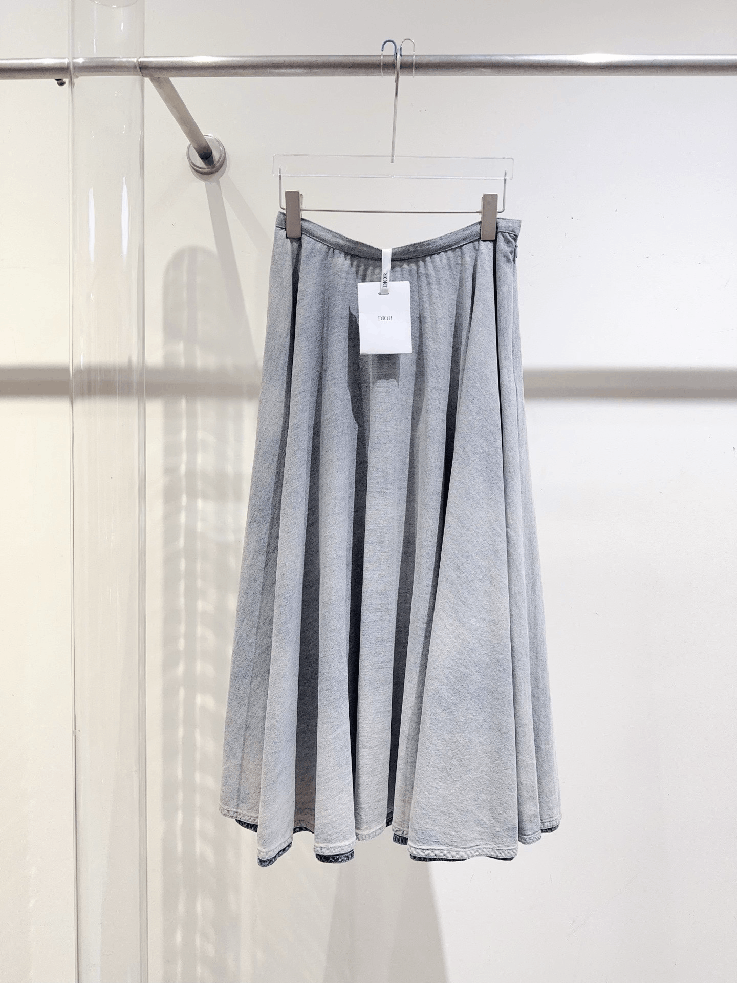 Dior Dior Denim Skirt Size 36" / US 14 / IT 50 - 1 Thumbnail