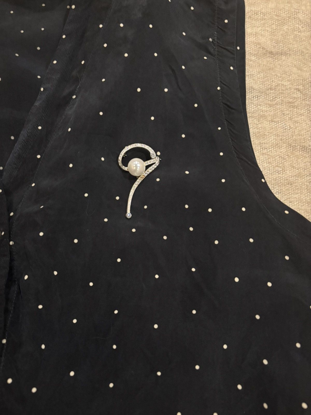 Other Polka dots vest.wt-122 Size M / US 6-8 / IT 42-44 - 10 Thumbnail