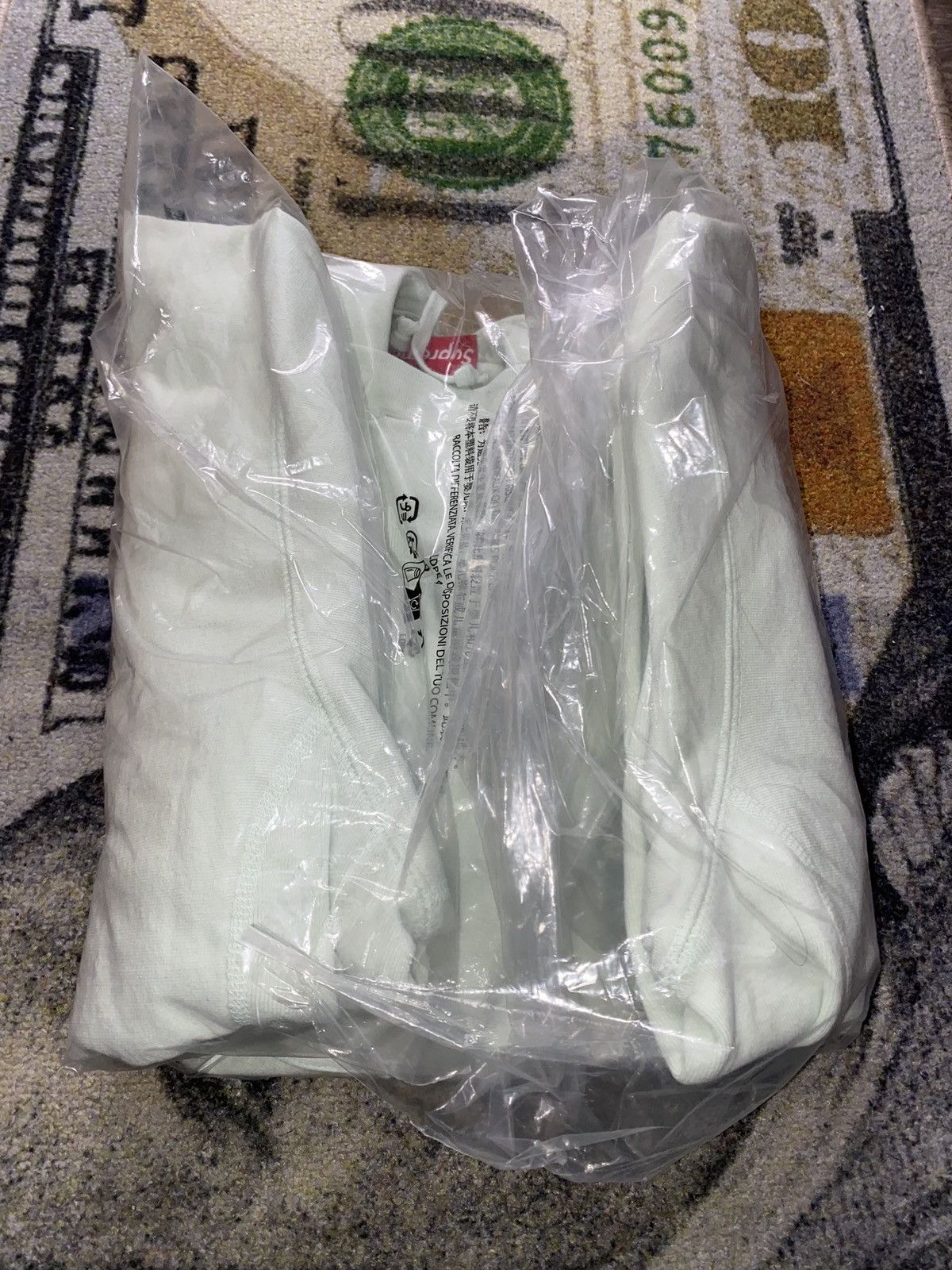 Supreme Supreme Box Logo Hooded Sweatshirt Light Green Size US M / EU 48-50 / 2 - 2 Thumbnail
