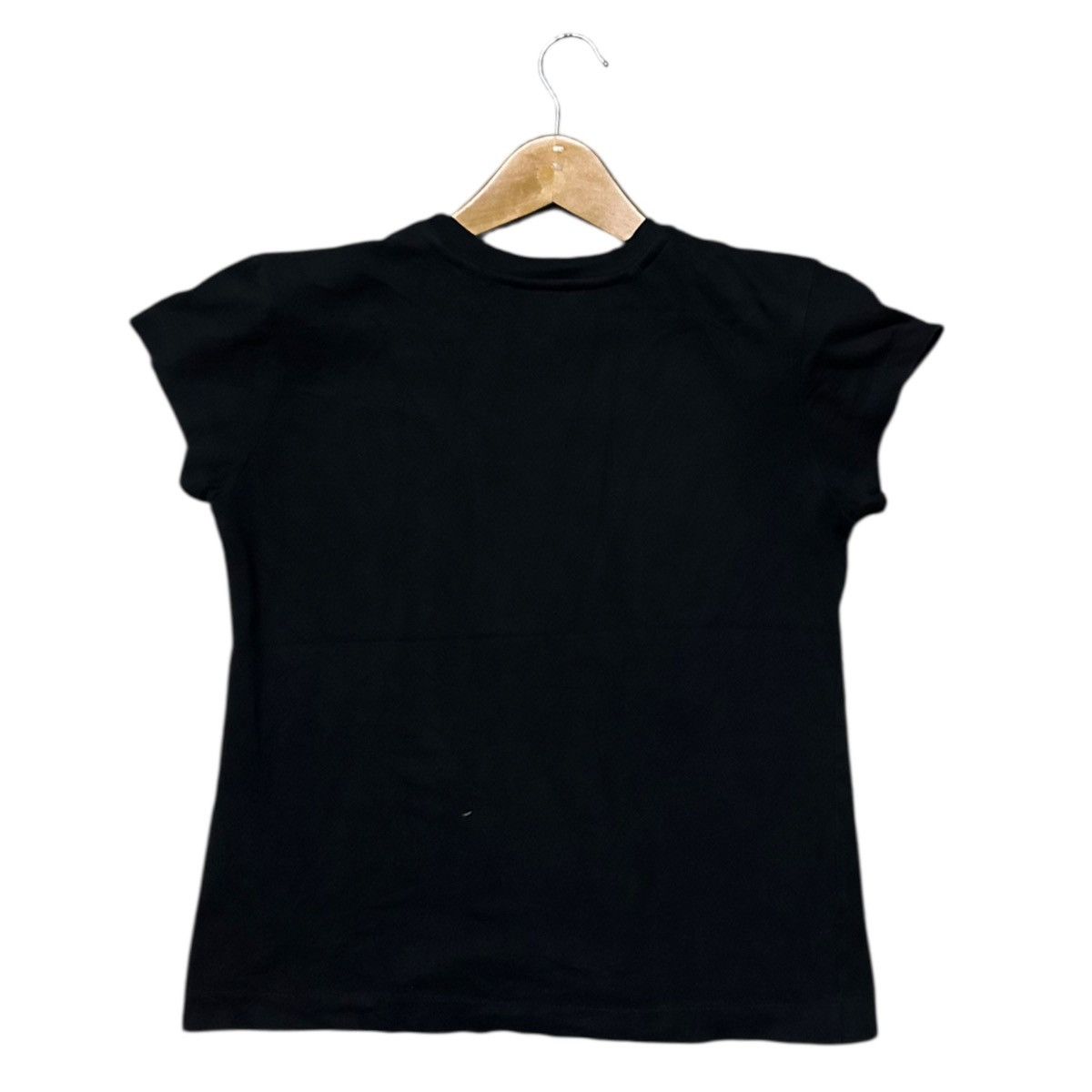 agnes b. Vintage Agnes b plain black tee Size S / US 4 / IT 40 - 4 Thumbnail