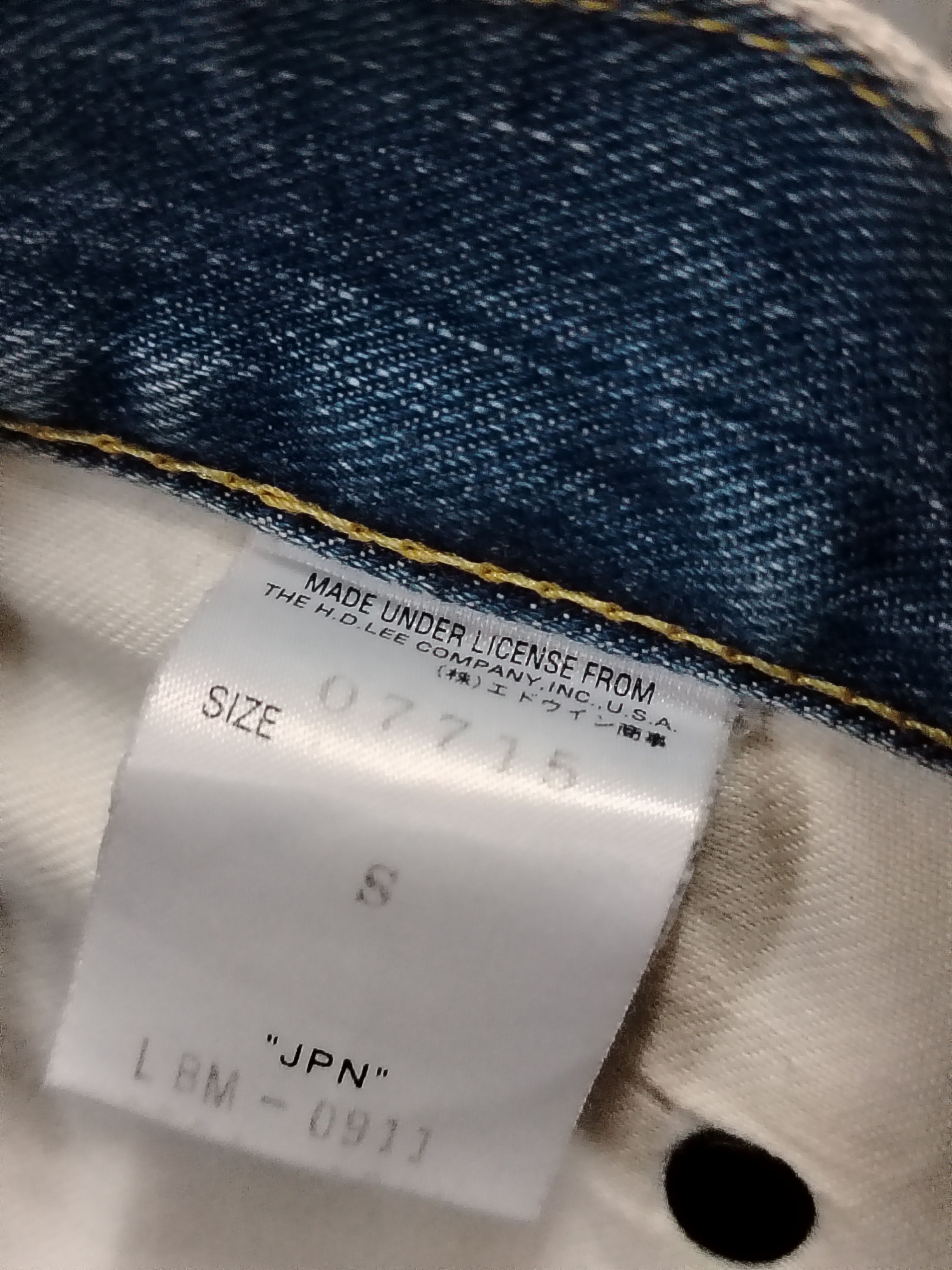 Lee Lee Riders distressed denim jeans Size US 32 / EU 48 - 7 Thumbnail