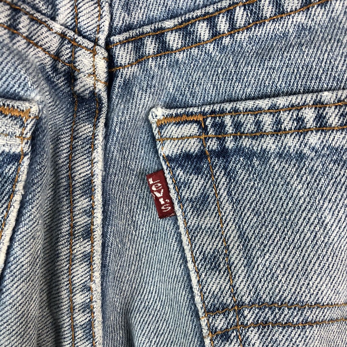 Levi's DL Levis 560 Blue Distressed Denim Pants #C142 Size US 30 / EU 46 - 20 Thumbnail