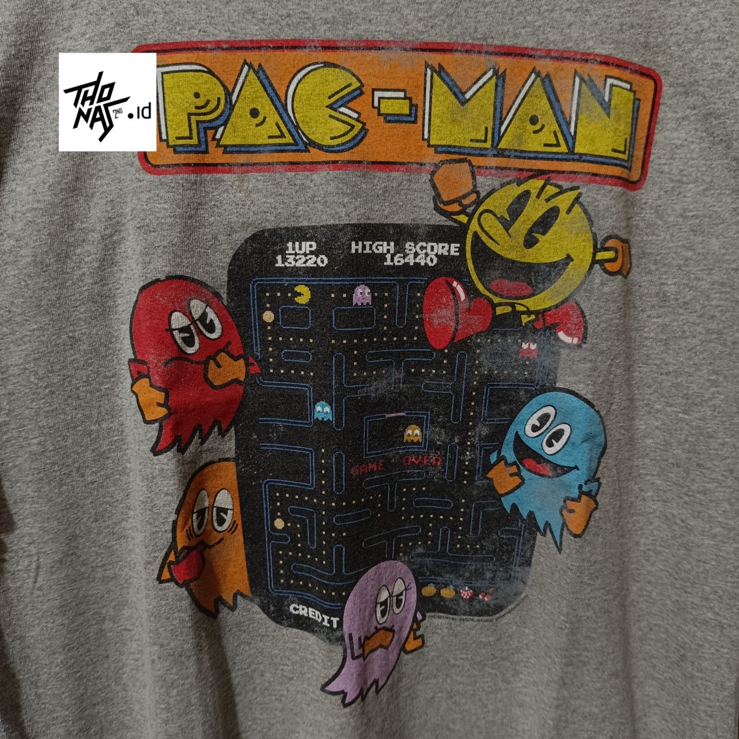 Nintendo Pacman bandai namco game shirt Size US L / EU 52-54 / 3 - 1 Thumbnail