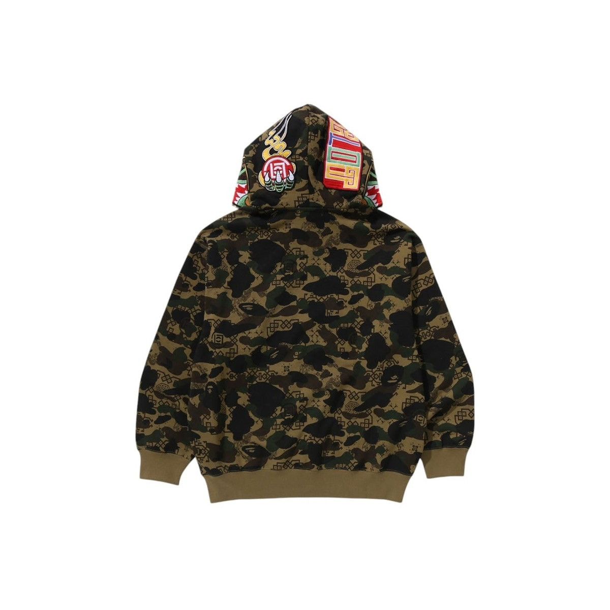 Bape BAPE x CLOT Dragon Hoodie Size US L / EU 52-54 / 3 - 3 Thumbnail