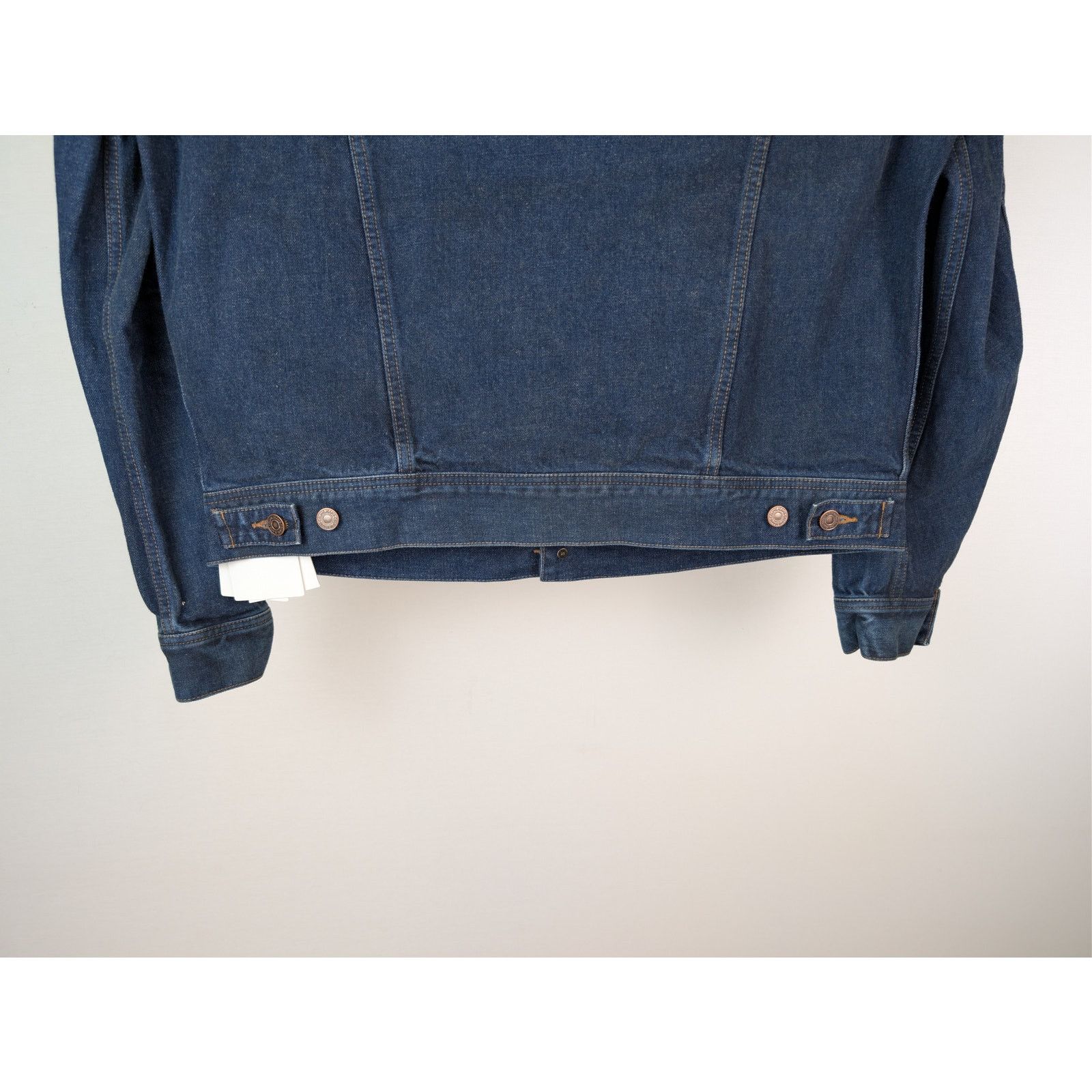 Celine o1rshd1 CELINE PARIS patch on the back Trucker Denim Jacket Size US L / EU 52-54 / 3 - 12 Thumbnail