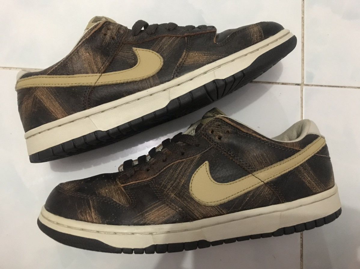 Nike Nike SB Dunk Low Premium ‘Grunge Pack-Baroque Brown’ Size US 8.5 / EU 41-42 - 2 Thumbnail