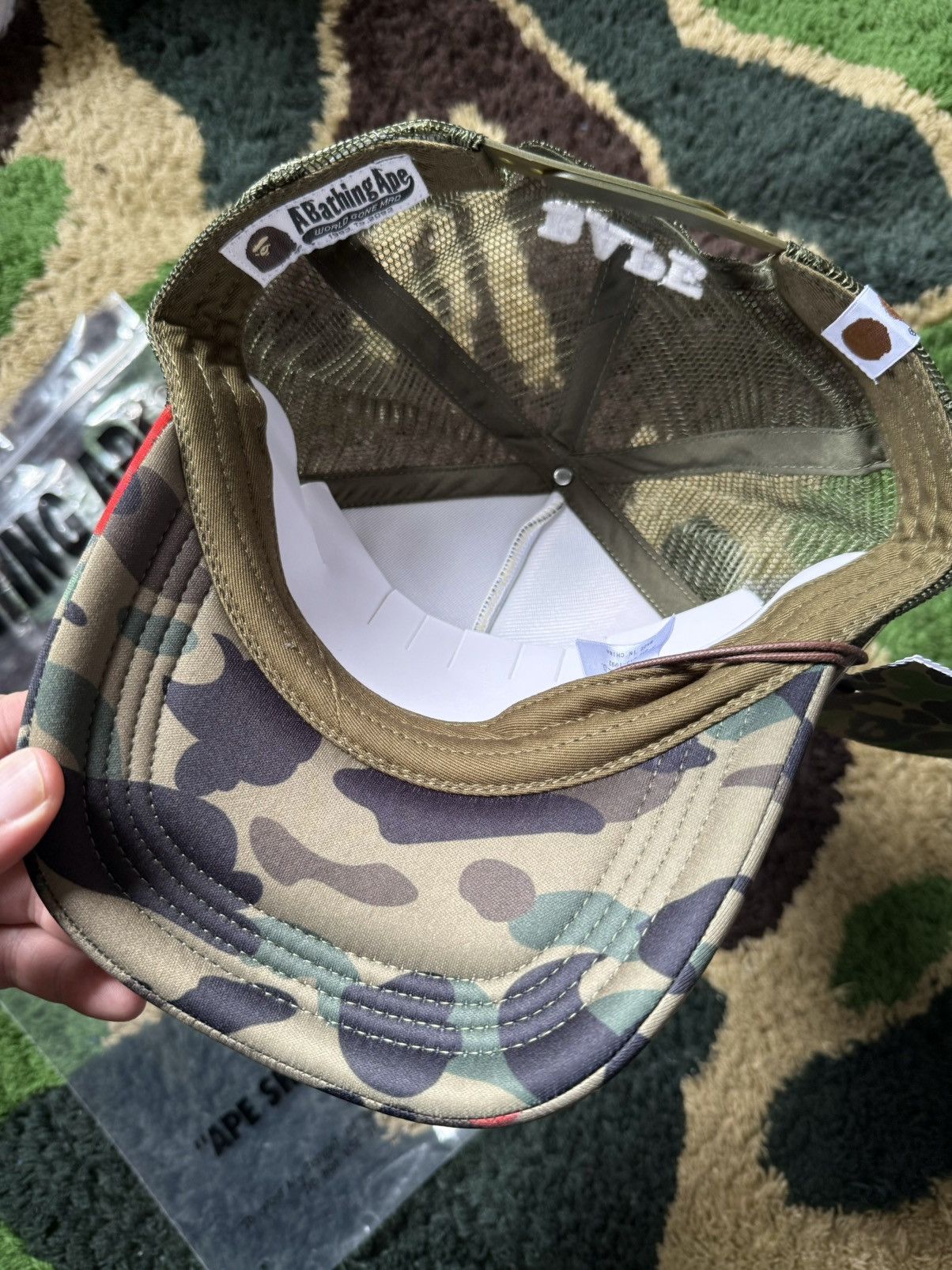 Anti Social Social Club × Bape Bape x Anti Social Social Club Cap Size ONE SIZE - 6 Thumbnail