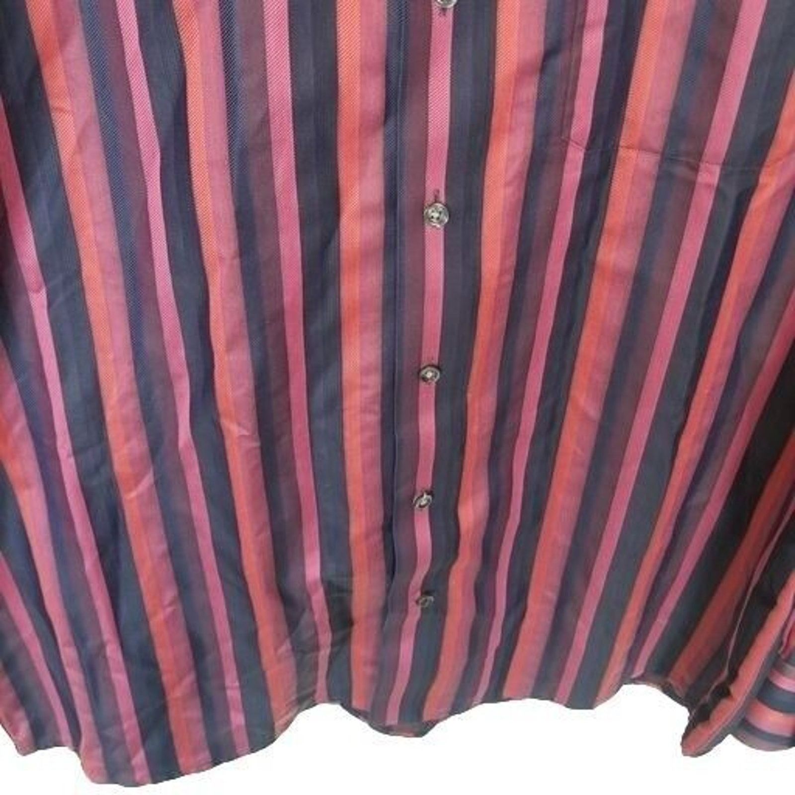 Eton ETON Mens Striped Dress Size 42 Preppy Designer Formal Size US XS / EU 42 / 0 - 3 Thumbnail