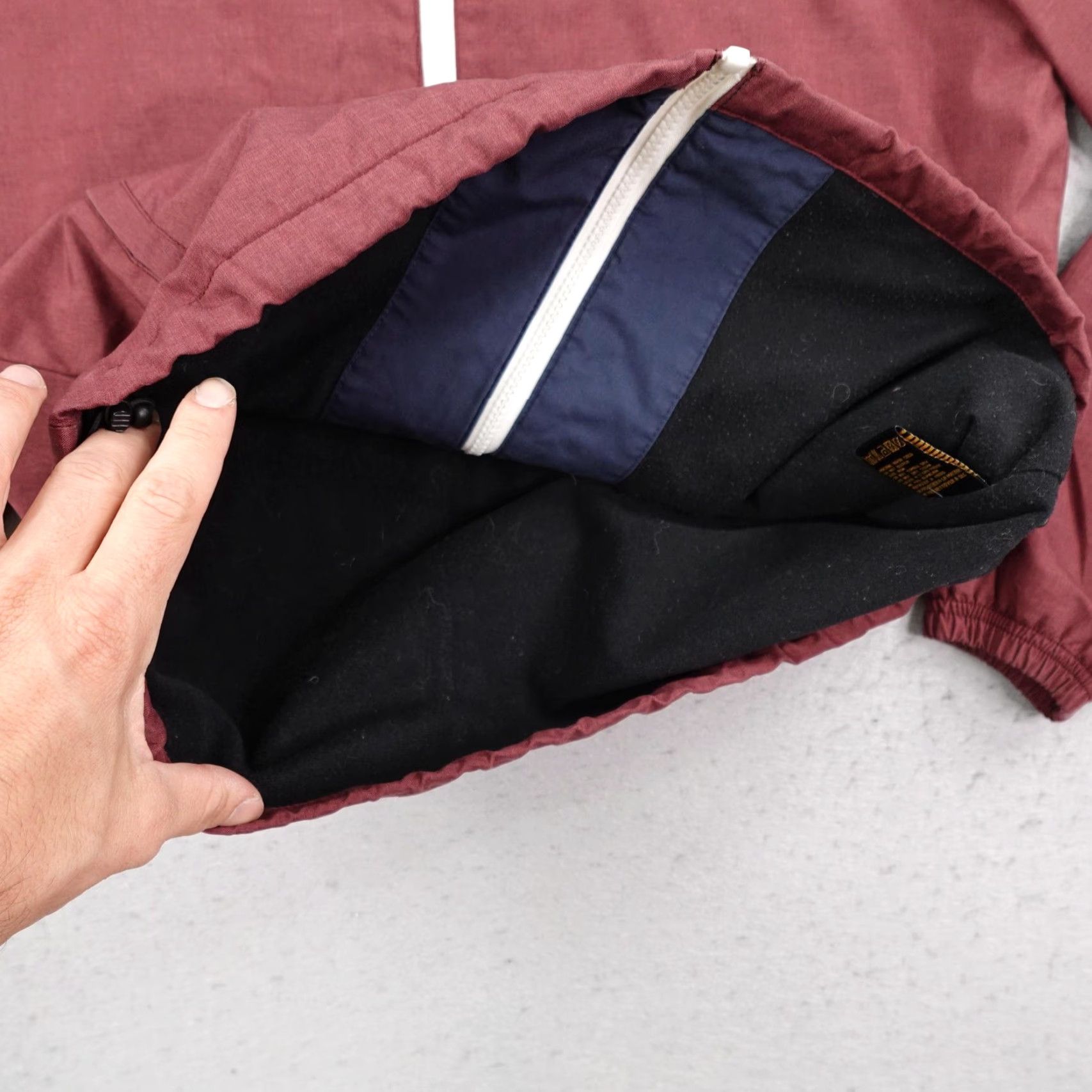 Element Element Wolfeboro Jacket Mens Medium Blue Red Fleece Lined Coat Full Zip Up Size US M / EU 48-50 / 2 - 6 Thumbnail