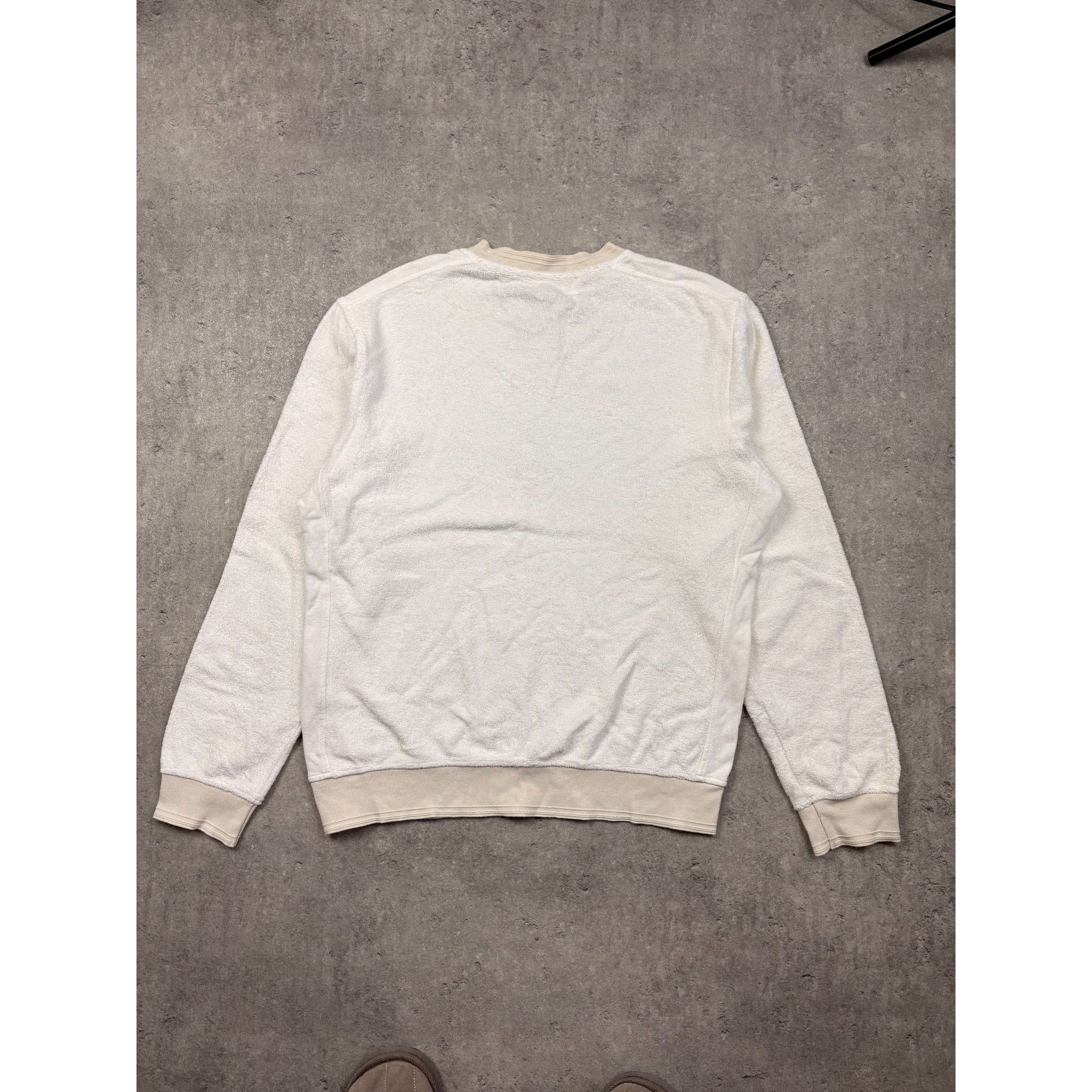 Orlebar Brown ORLEBAR BROWN Cream Terry Cloth Sweatshirt Size M Made in Po Size US M / EU 48-50 / 2 - 6 Thumbnail