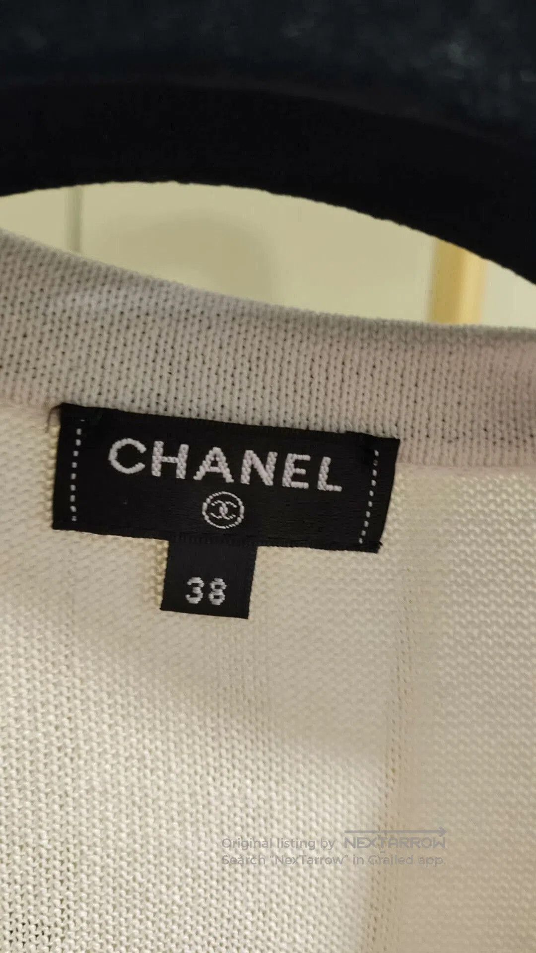 Chanel Chanel Black and White Dress with Pockets. Size M / US 6-8 / IT 42-44 - 4 Thumbnail