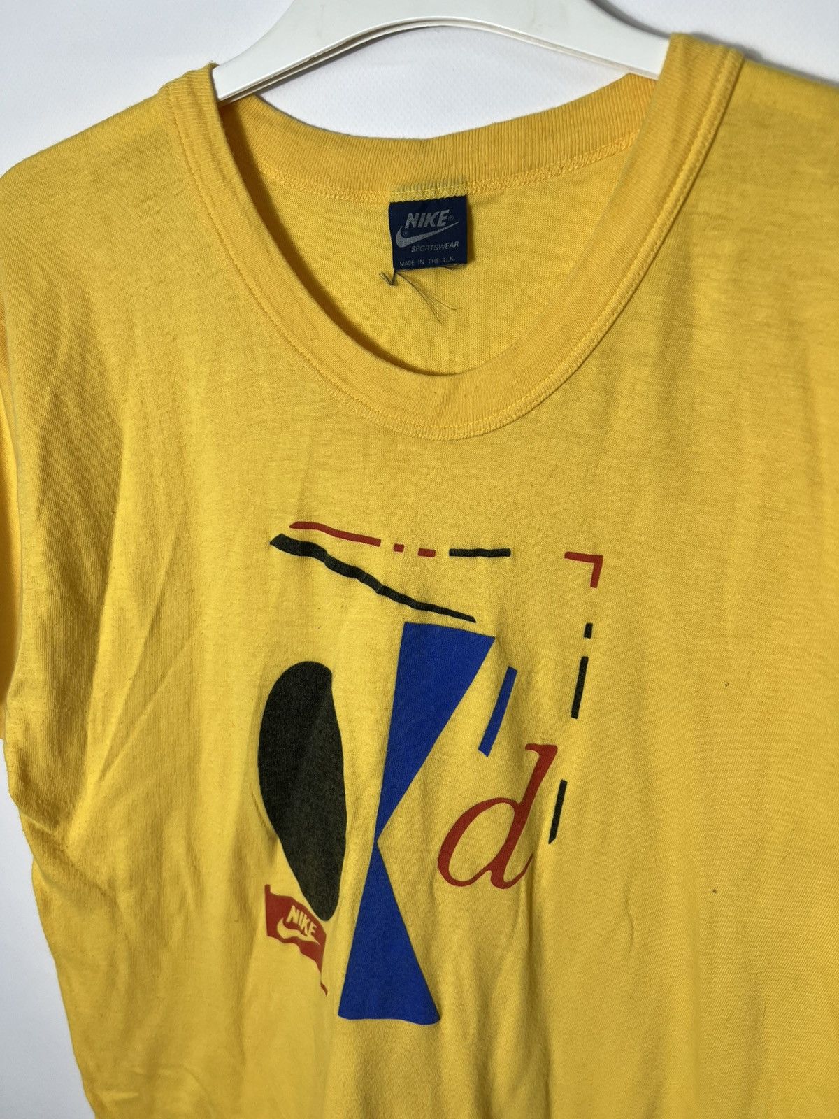 Nike Vintage streetwear y2k rare Nike 80s Single Stitch T-shirt Size US M / EU 48-50 / 2 - 8 Thumbnail