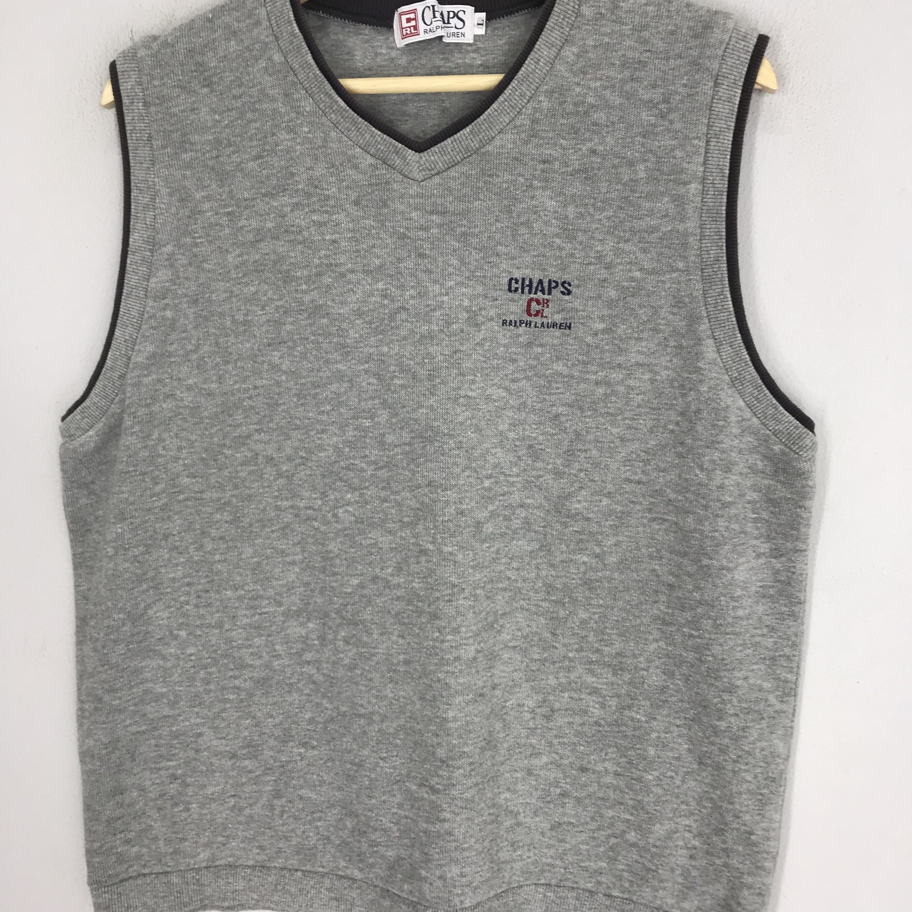 Chaps Ralph Lauren Vintage Chaps Ralph Lauren Sleeve Less - 182 Size US L / EU 52-54 / 3 - 3 Thumbnail