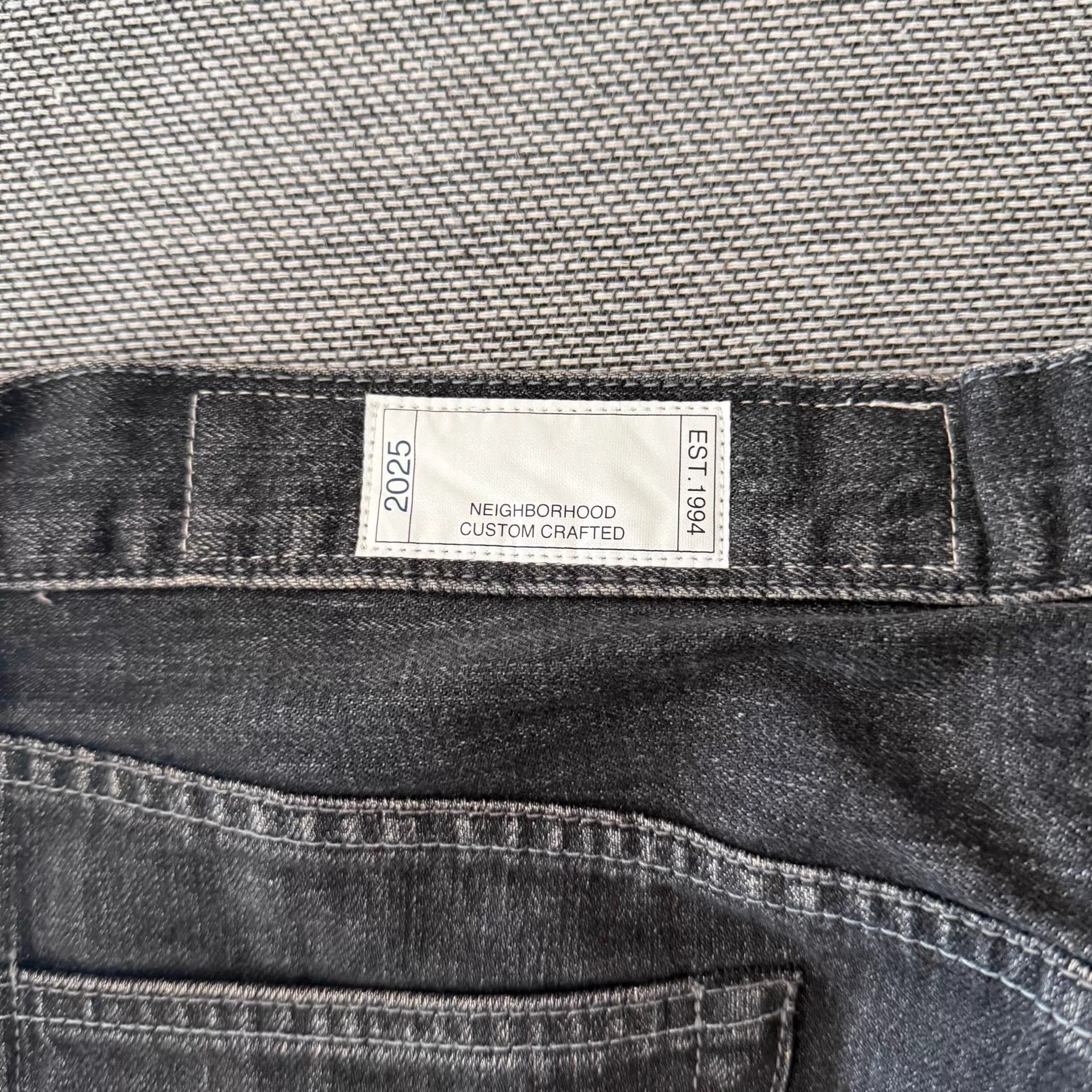 Neighborhood Neighborhood 25ss Dp-Basic Denim Jeans Black L Size US 34 / EU 50 - 7 Thumbnail