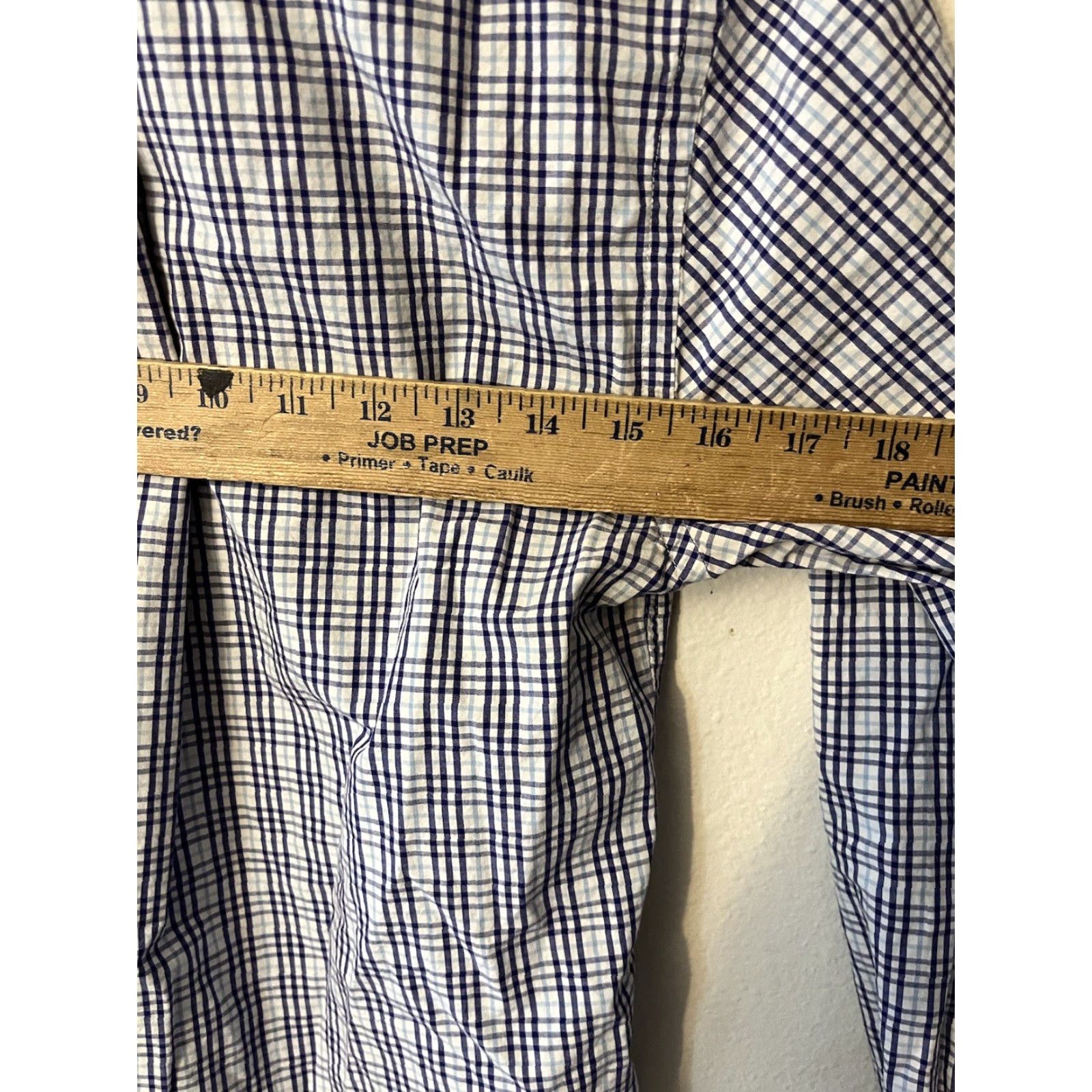 Vineyard Vines Vineyard Vines Shirt Mens XS Gingham Check Slim Fit Whale Blue white Preppy Size US XS / EU 42 / 0 - 5 Thumbnail