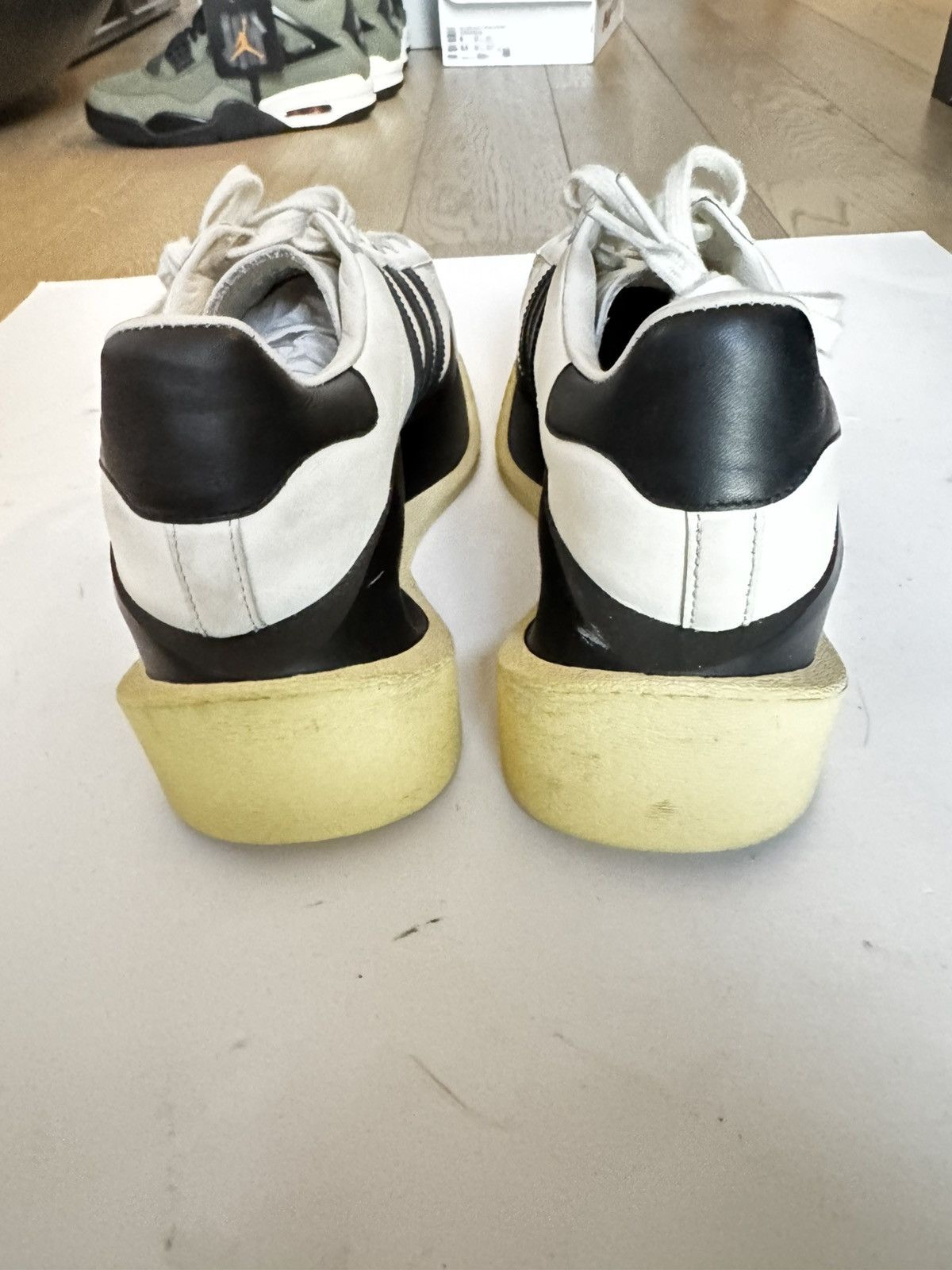 Y-3 Adidas Y-3 Gendo Superstar Off White Black size 7.5 IG2936 | Grailed