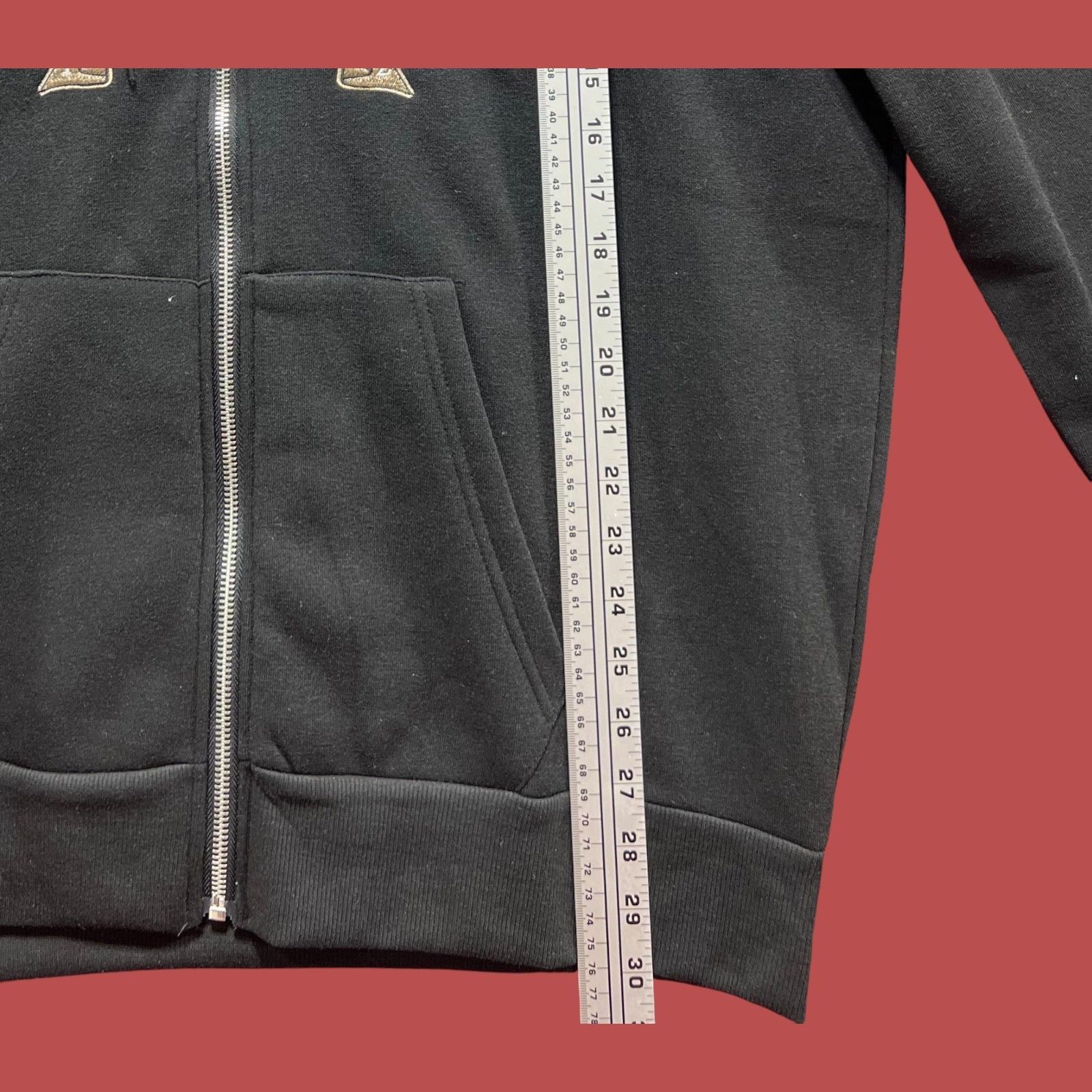 rue21 Rue 21 - Men's Long Sleeve Hooded Sweatshirt - Black - Large Size US L / EU 52-54 / 3 - 6 Thumbnail