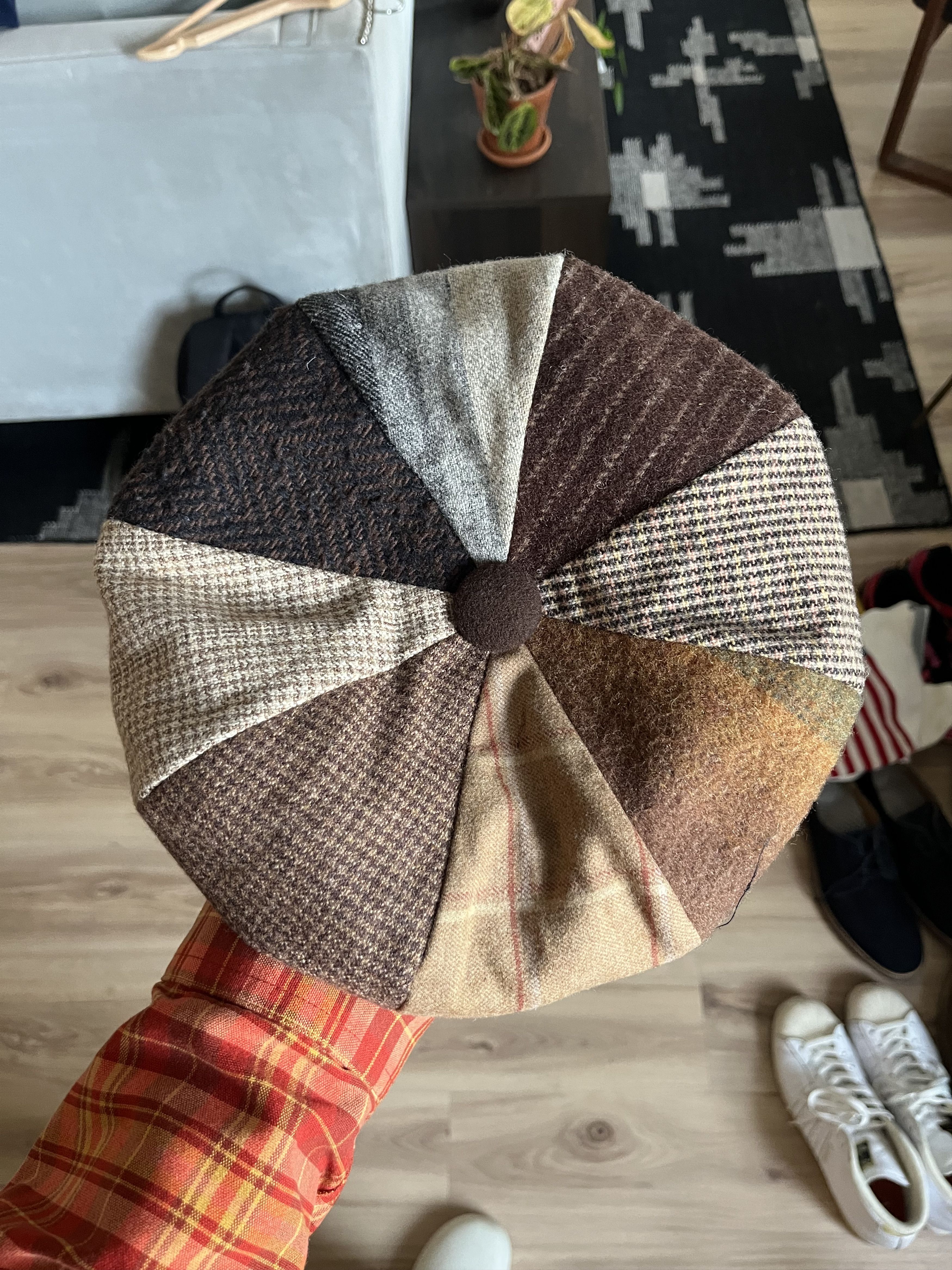 Other Dobbs Patchwork Apple Cap Sz XL Size 42 - 1 Thumbnail