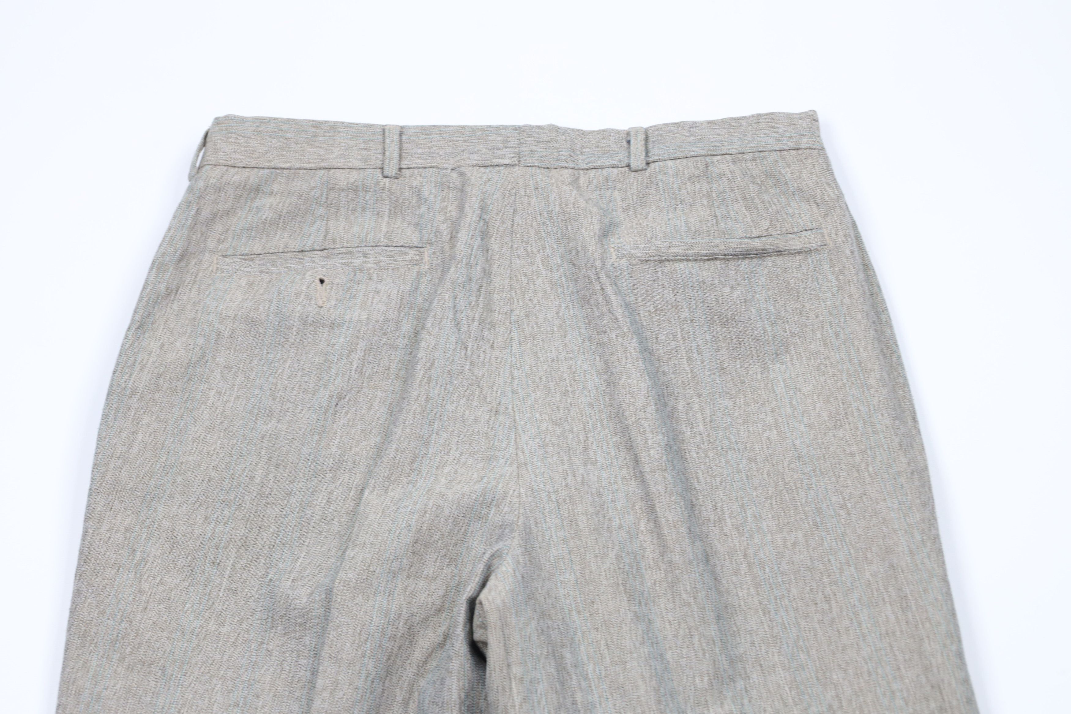 Vintage Vintage 90s Streetwear Pleated Cuffed Chino Pants Trousers Size US 32 / EU 48 - 12 Thumbnail