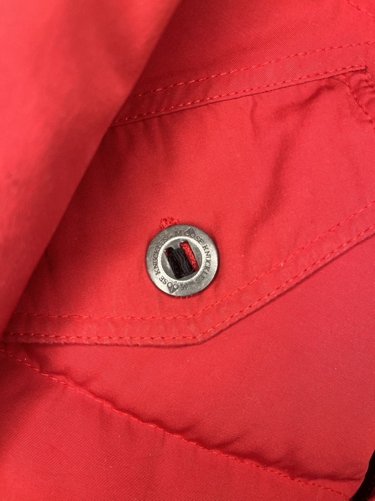 Moose Knuckles Red women’s Moose knuckles puffer jacket with fur hood Size L / US 10 / IT 46 - 14 Thumbnail