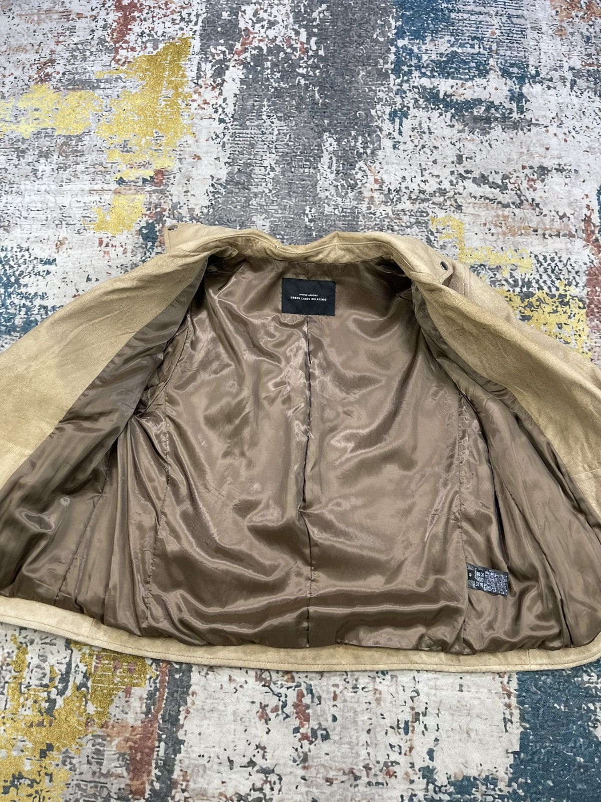 United Arrows United Arrow Suede Leather Rider Jacket Size S / US 4 / IT 40 - 9 Thumbnail