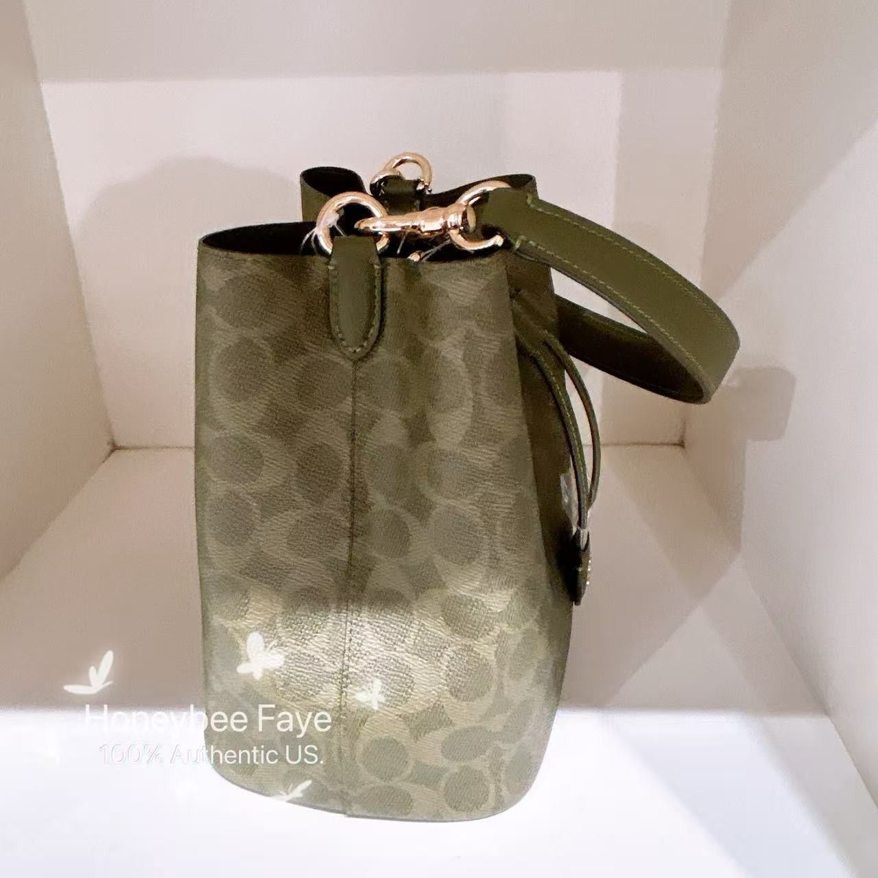Coach Rowan Bucket Bag In Signature Canvas CBH07 Size ONE SIZE - 5 Thumbnail