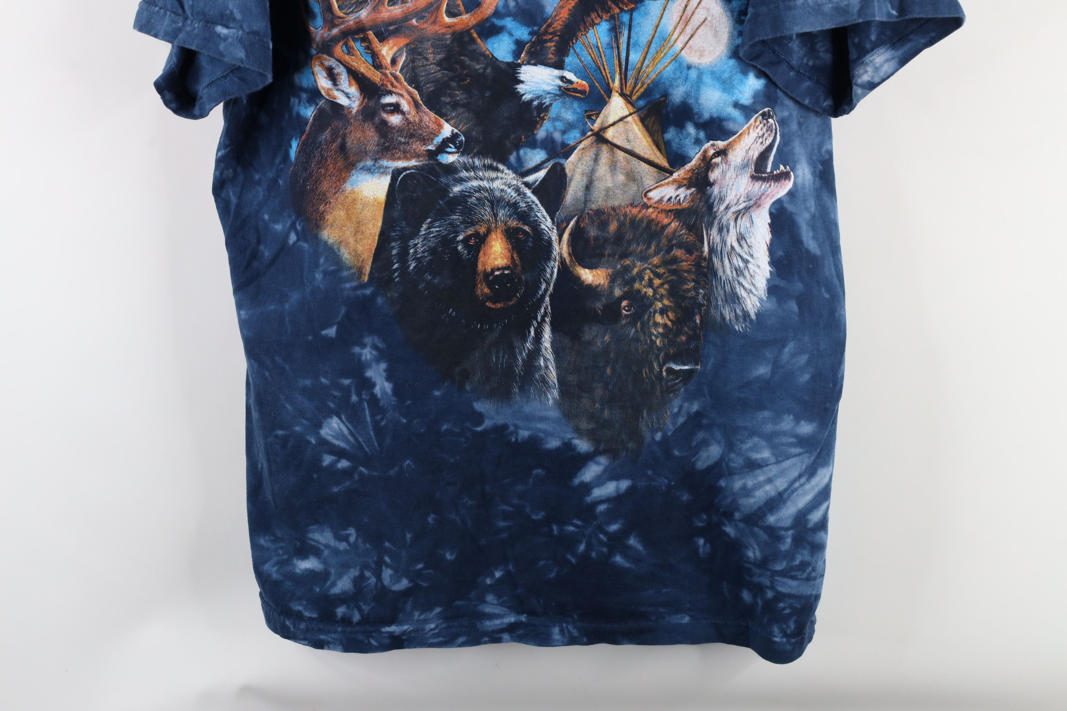 Vintage Vintage 90s Streetwear Shawnee Park Acid Wash Nature T-Shirt Size US L / EU 52-54 / 3 - 3 Thumbnail