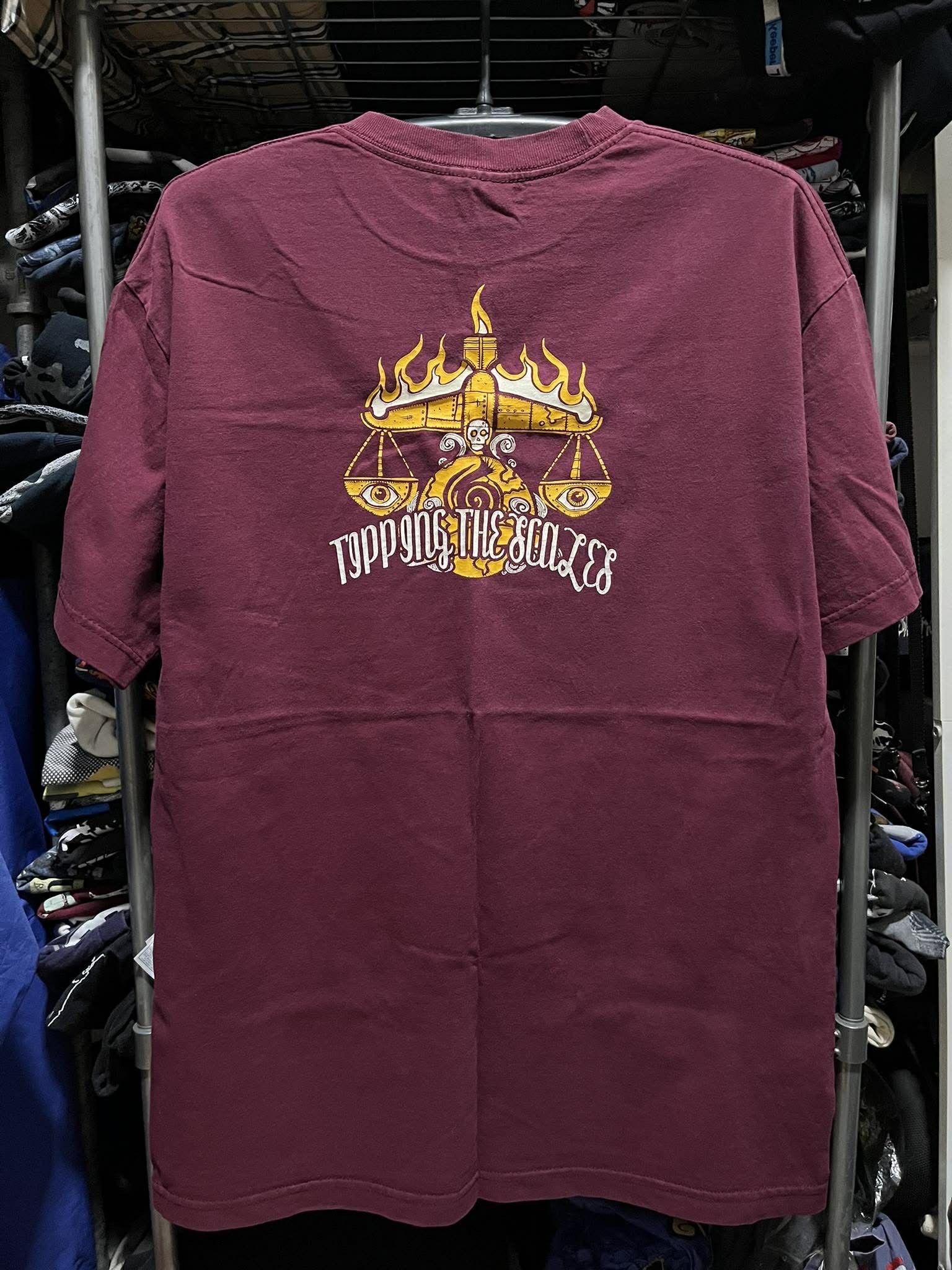 Band Tees No Innocent Victim Tipping The Scales Hardcore Punk Band Tee Size US L / EU 52-54 / 3 - 1 Thumbnail