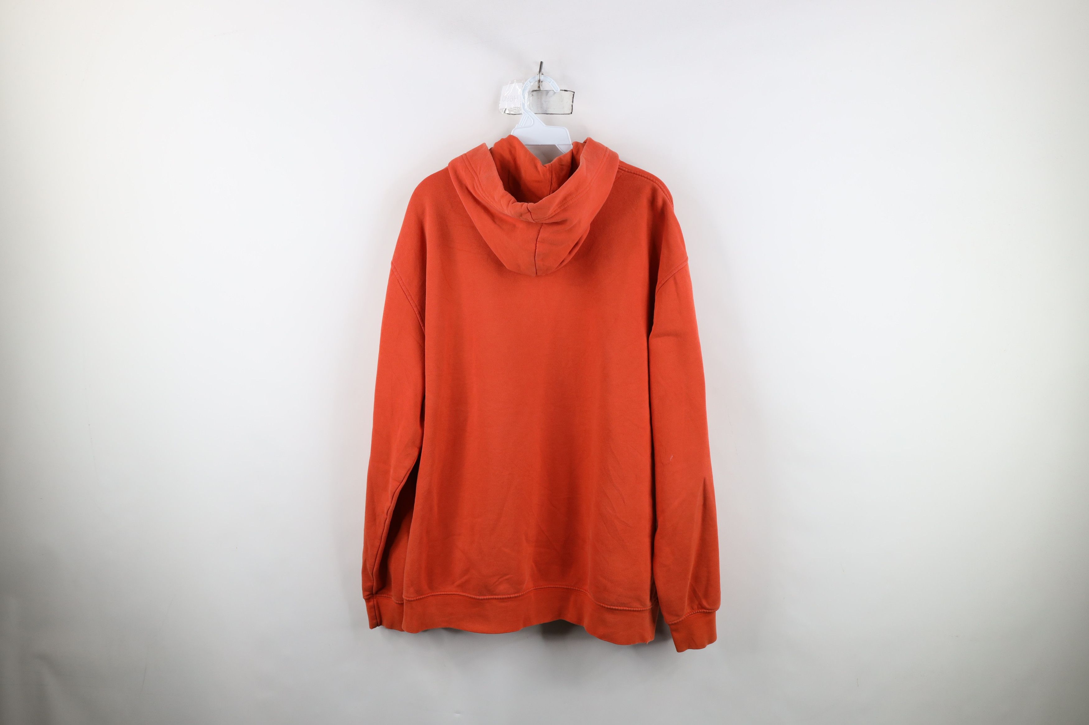 Nike Vintage Nike Scott Mini Swoosh Hoodie Sweatshirt Orange Size US XL / EU 56 / 4 - 13 Thumbnail