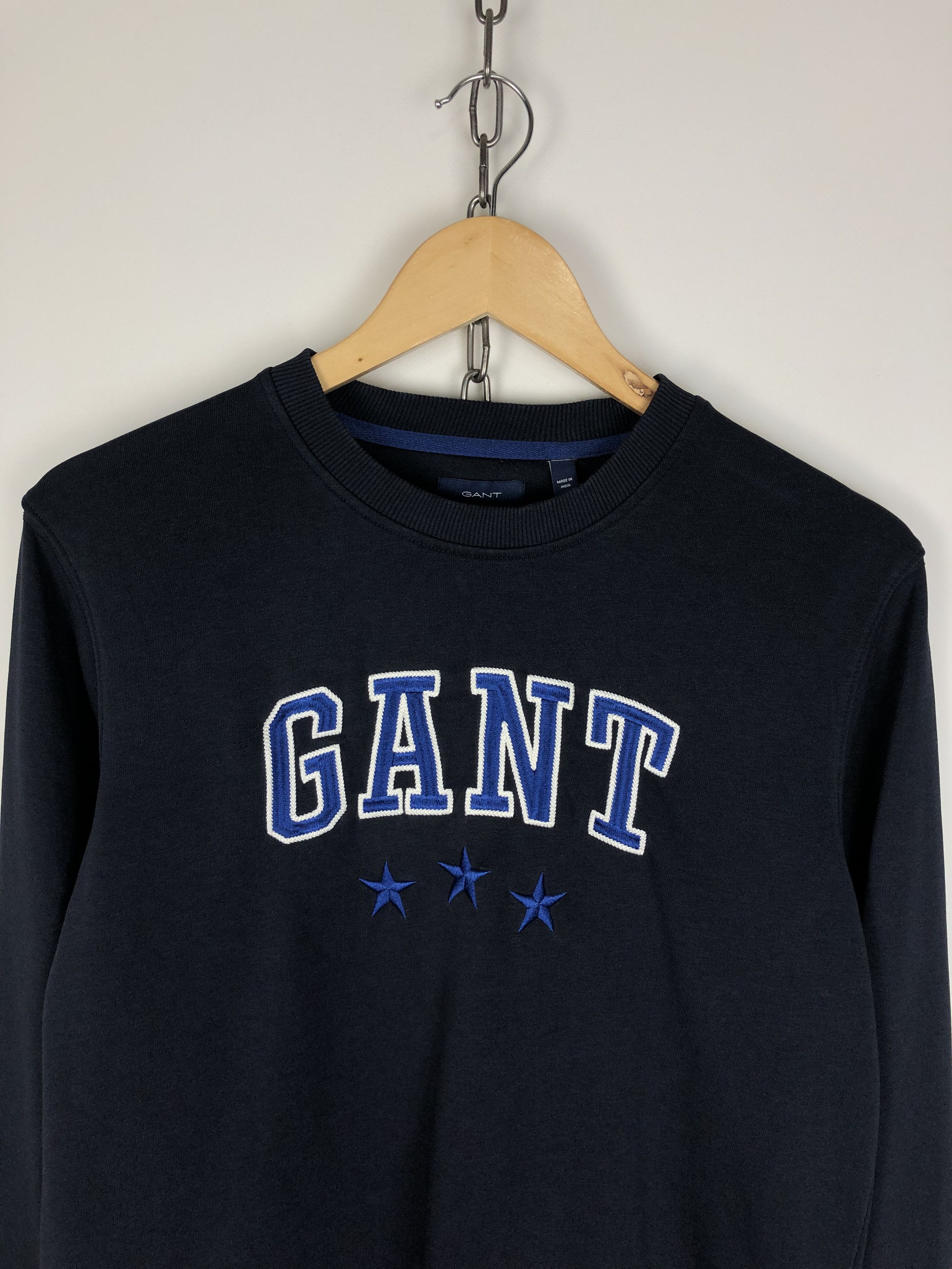 Gant Gant Sweatshirt Crewneck Center Logo Pullover Blue Size US S / EU 44-46 / 1 - 2 Thumbnail