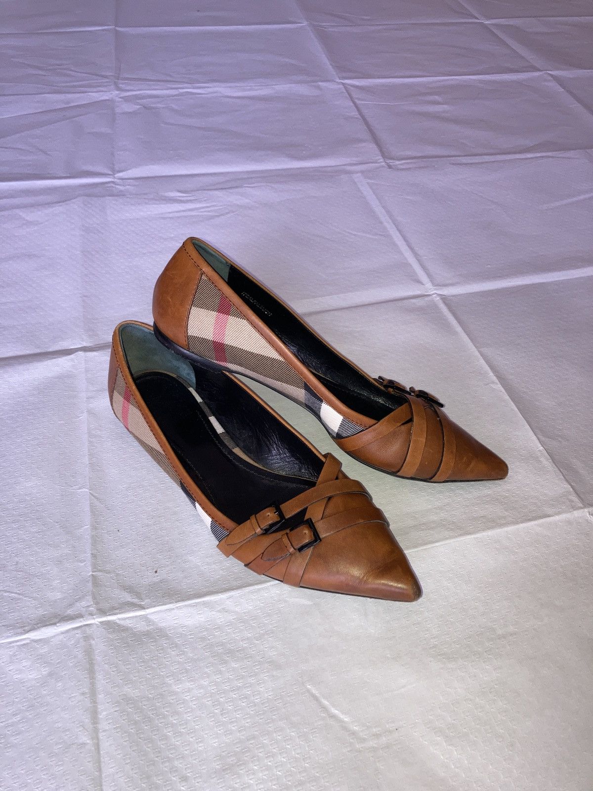 Burberry Burberry Vintage ballerina shoes 39 Size US 8.5 / IT 38.5 - 1 Thumbnail