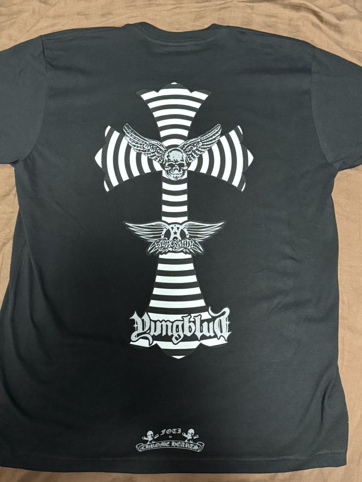 Chrome Hearts Chrome Hearts x Aerosmith Yungblud tee Size US L / EU 52-54 / 3 - 5 Thumbnail