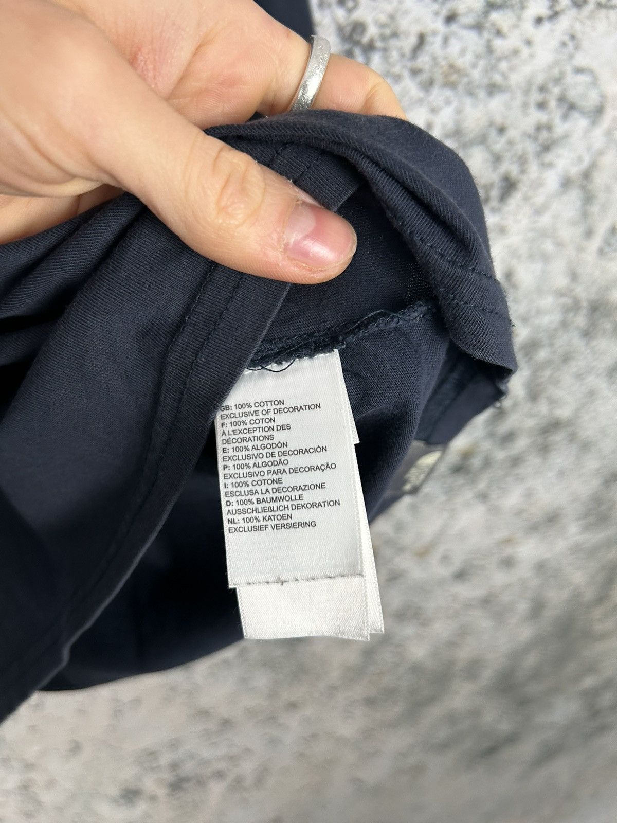 The North Face The North Face Navy Logo Longsleeve Basic Gorpcore Size US L / EU 52-54 / 3 - 7 Thumbnail
