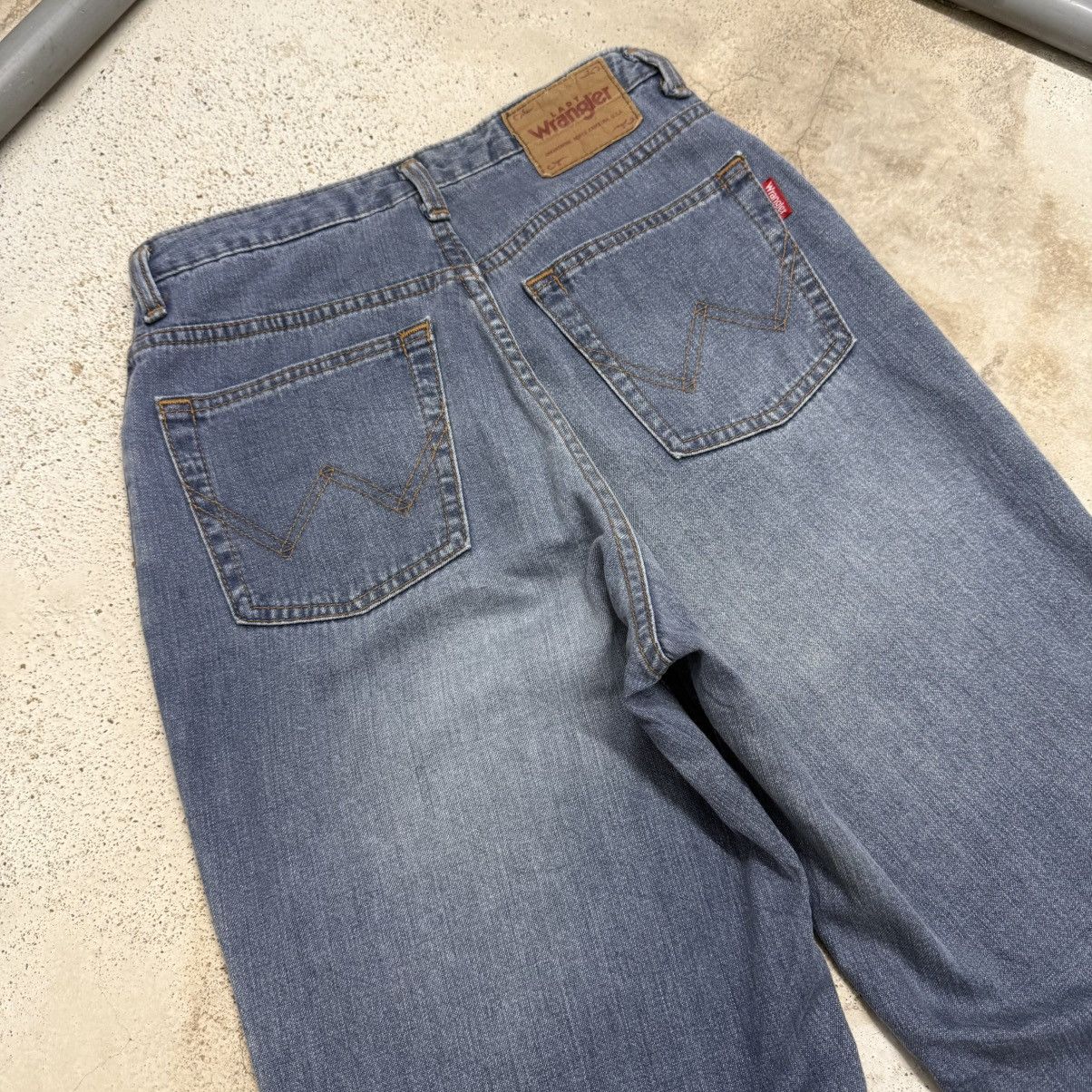 Wrangler Vintage Lady Wrangler Lightwash High Waist Denim Pants Size 29" - 9 Thumbnail