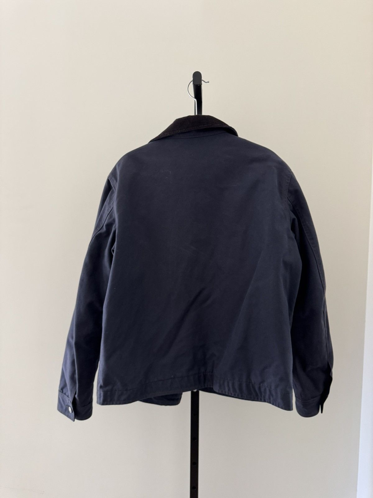Buck Mason Buck Mason Blue Navy Dry Waxed Canvas N1 Deck Jacket Size US M / EU 48-50 / 2 - 3 Thumbnail