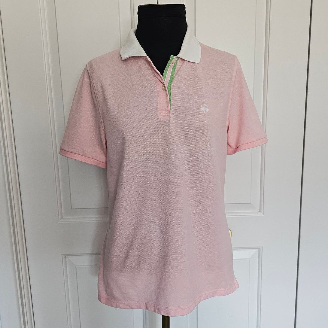Brooks Brothers Brook Brothers Preppy Pique Performance Polo Shirt Top L Size L / US 10 / IT 46 - 1 Thumbnail