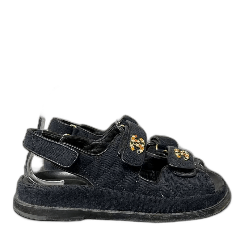 Chanel Chanel Velcro Sandals Size 36 -2505 Size US 5.5 / EU 38 - 1 Thumbnail