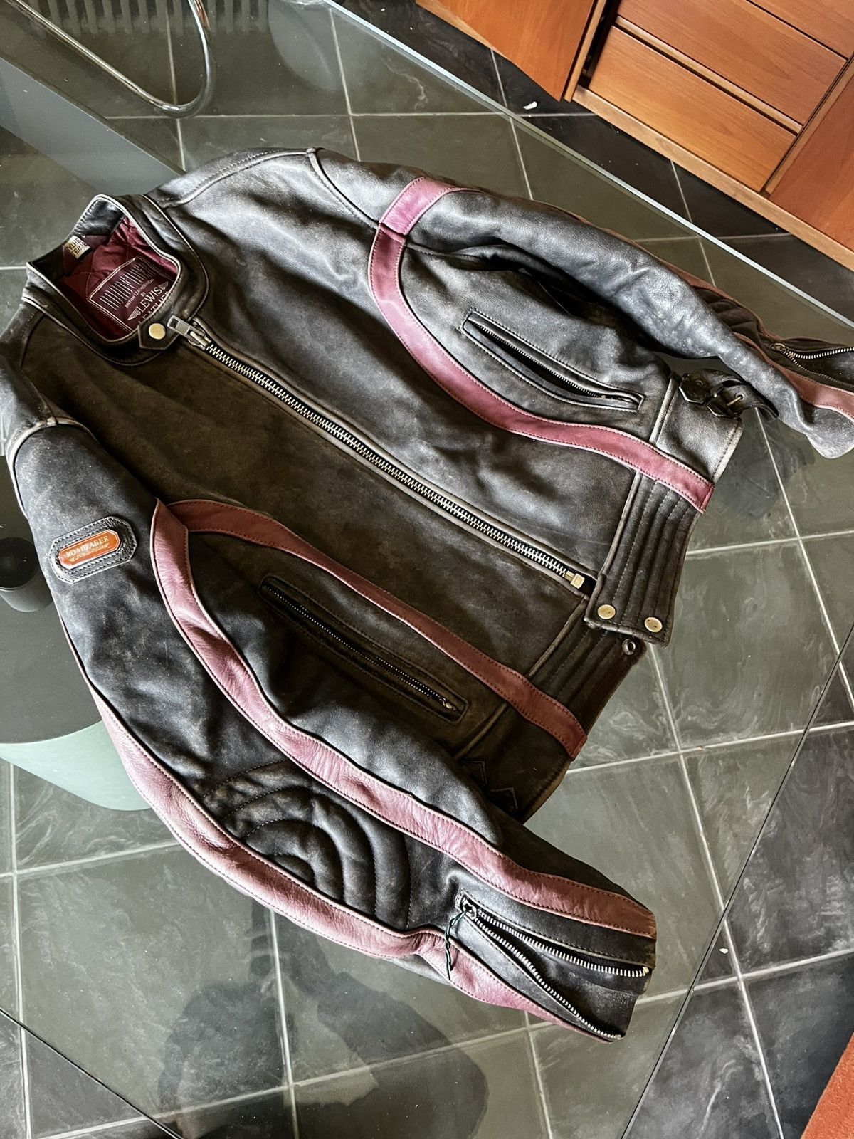 Lewis Leathers Lewis Leathers Roadfarer Size US L / EU 52-54 / 3 - 2 Thumbnail