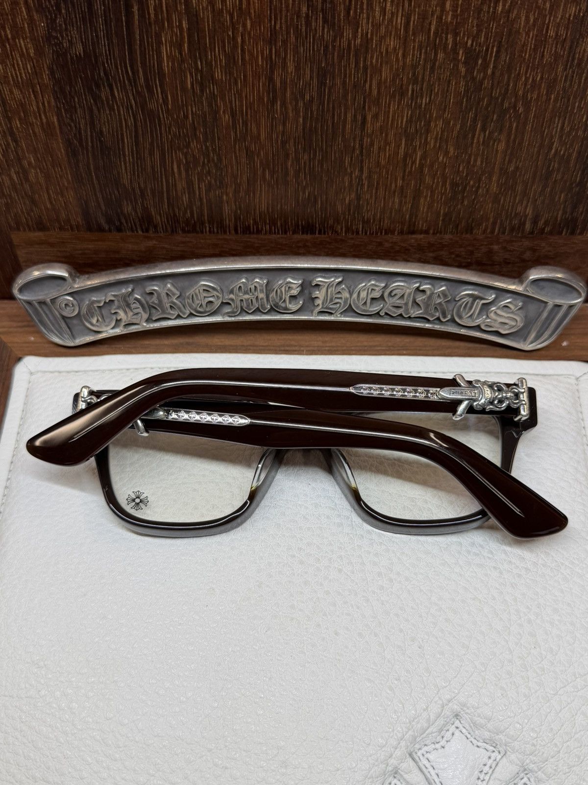 Chrome Hearts Chrome Hearts Vagillionaire II Glasses Size ONE SIZE - 1 Thumbnail