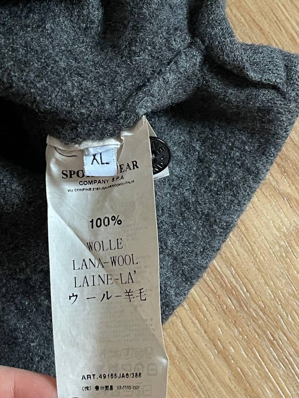 Stone Island × Vintage Shrunken Wool Sweater Stone Island Sz XS Size US XS / EU 42 / 0 - 9 Thumbnail