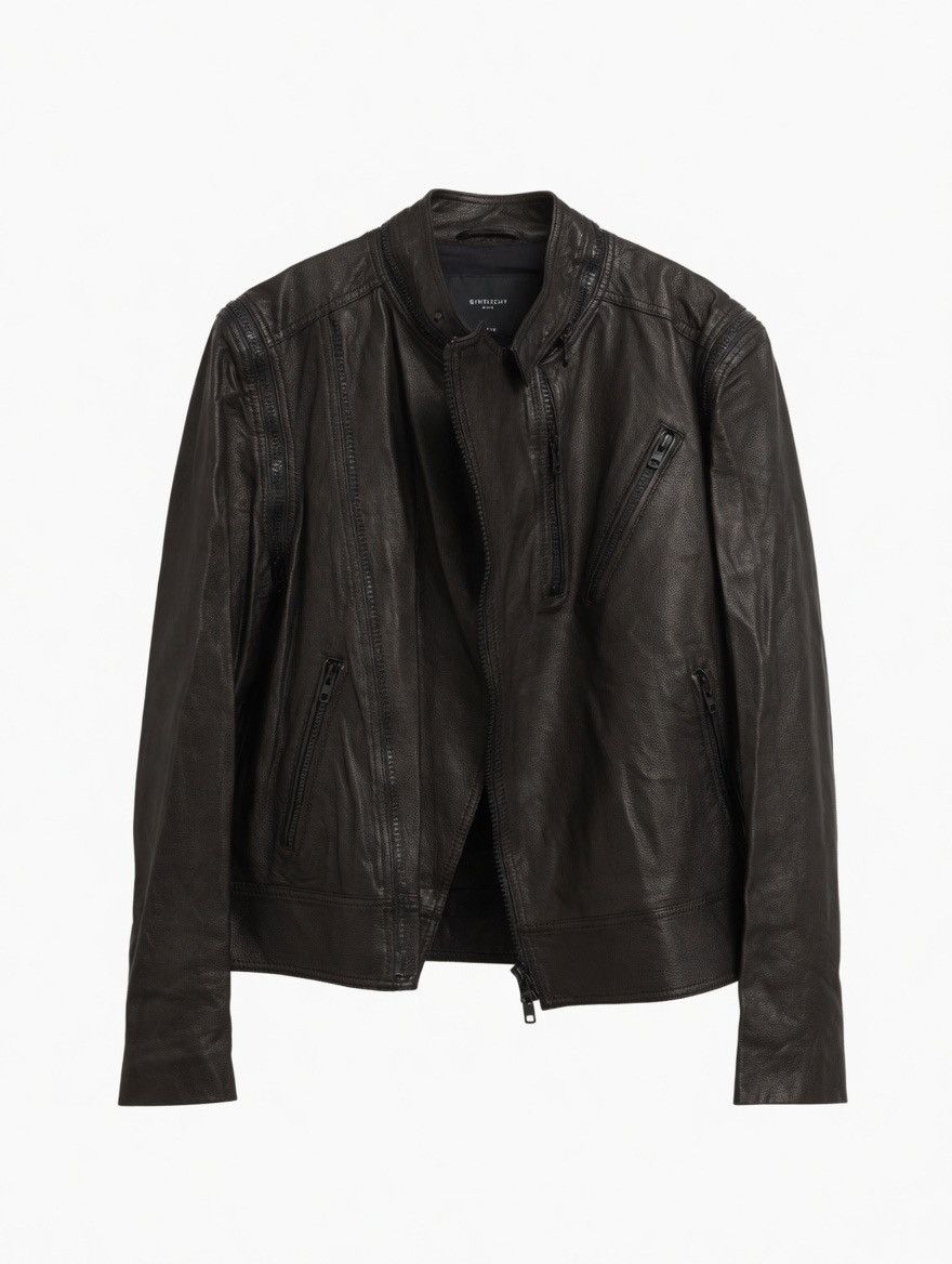 Givenchy Avant-freaking-garde Givenchy multizipper leather jacket Size US M / EU 48-50 / 2 - 1 Thumbnail