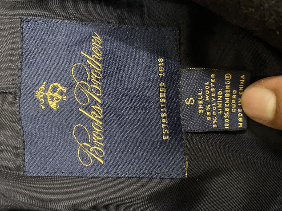 Brooks Brothers Brooks Brother Wool Coat Jacket Size US S / EU 44-46 / 1 - 9 Thumbnail
