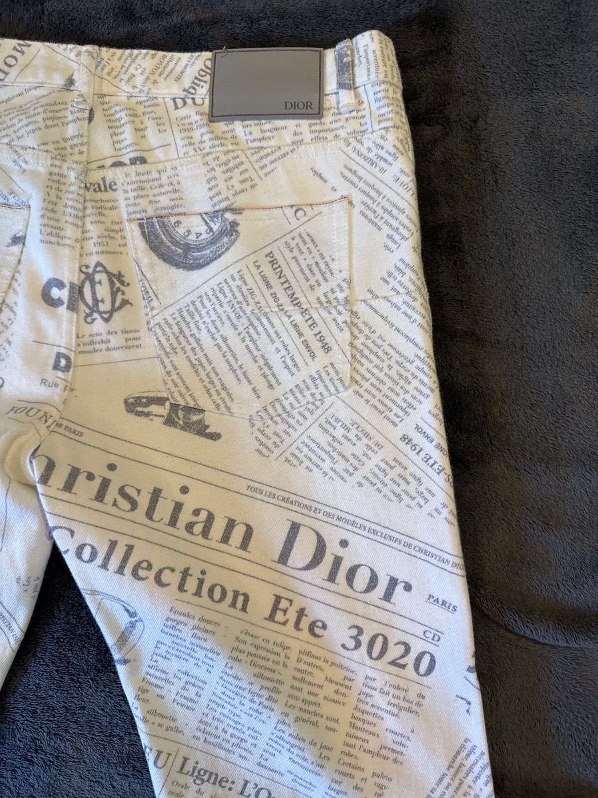 Dior Dior newspaper jeans Size US 30 / EU 46 - 6 Thumbnail
