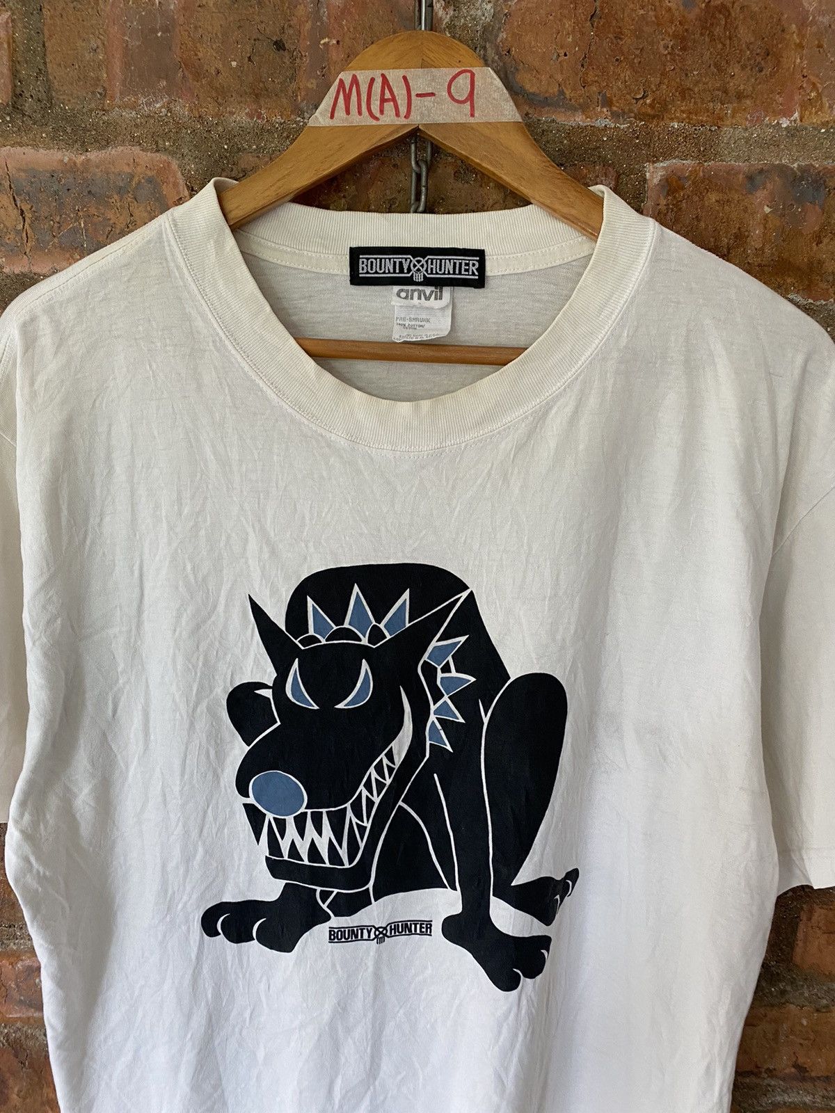 Bounty Hunter 1999 BH punk dog Anvil tee Size US L / EU 52-54 / 3 - 3 Thumbnail