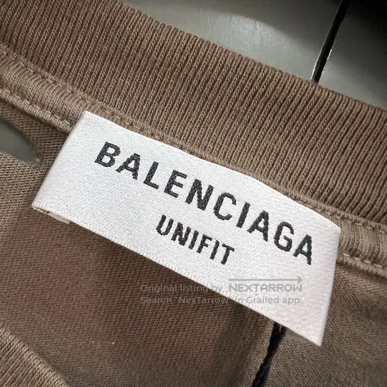 Balenciaga Balenciaga Destroyed big logo short sleeve Size US XS / EU 42 / 0 - 3 Thumbnail